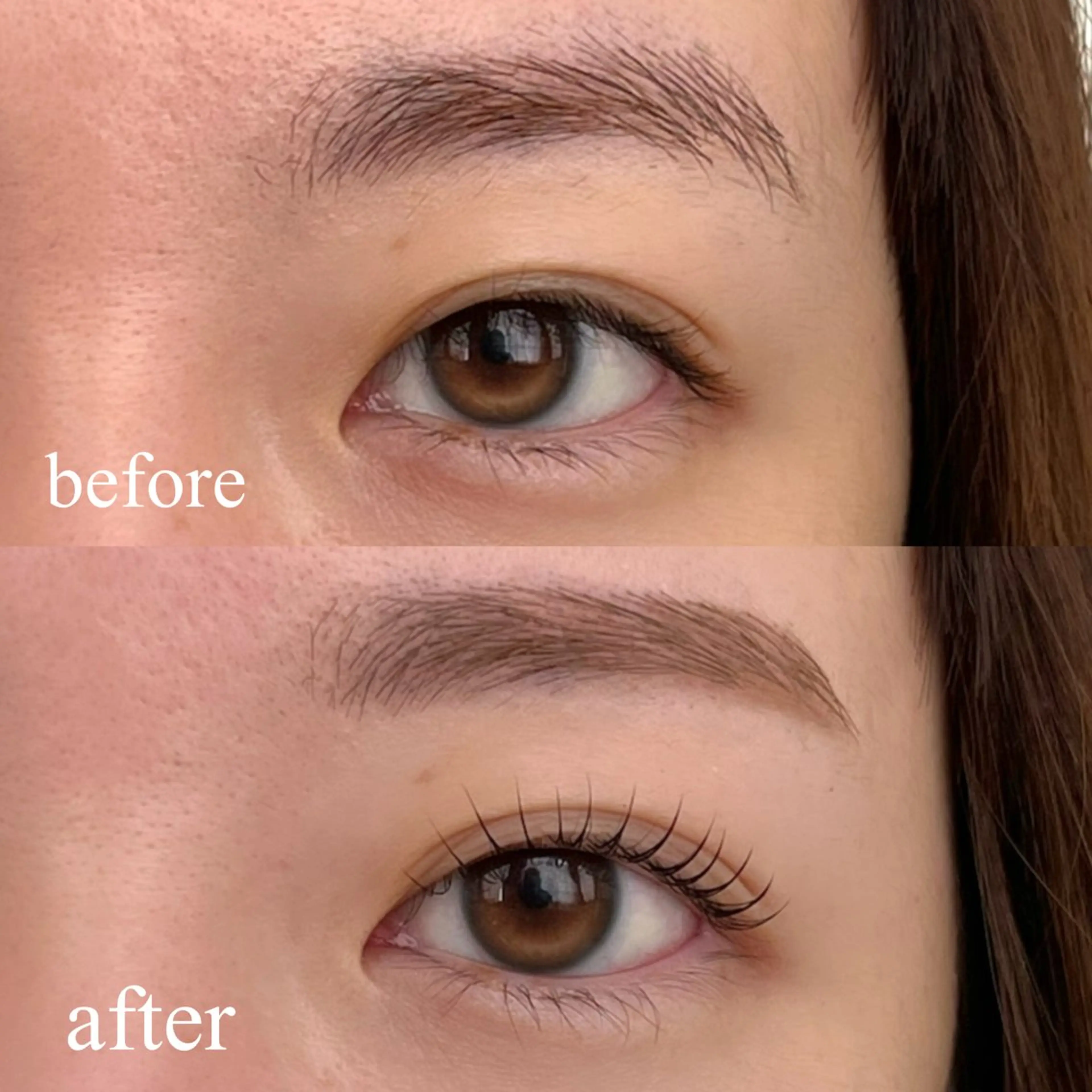 マツエク・マツパ 一重×まつ毛パーマ マツパ Luana .Rioneのマツエク・マツパデザイン