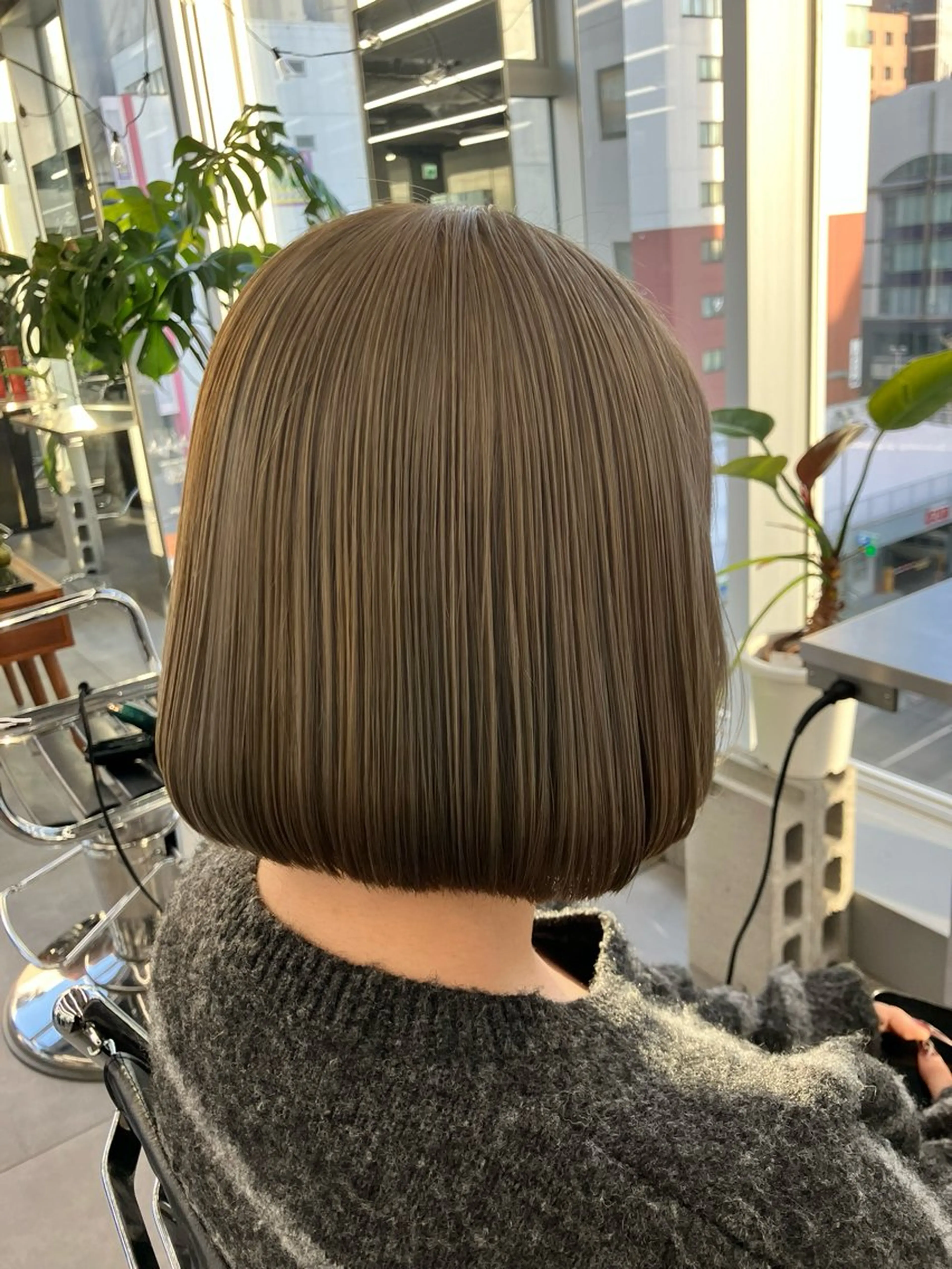 ショート ヘアカラー トリートメント 勝谷 悟史のヘアスタイル