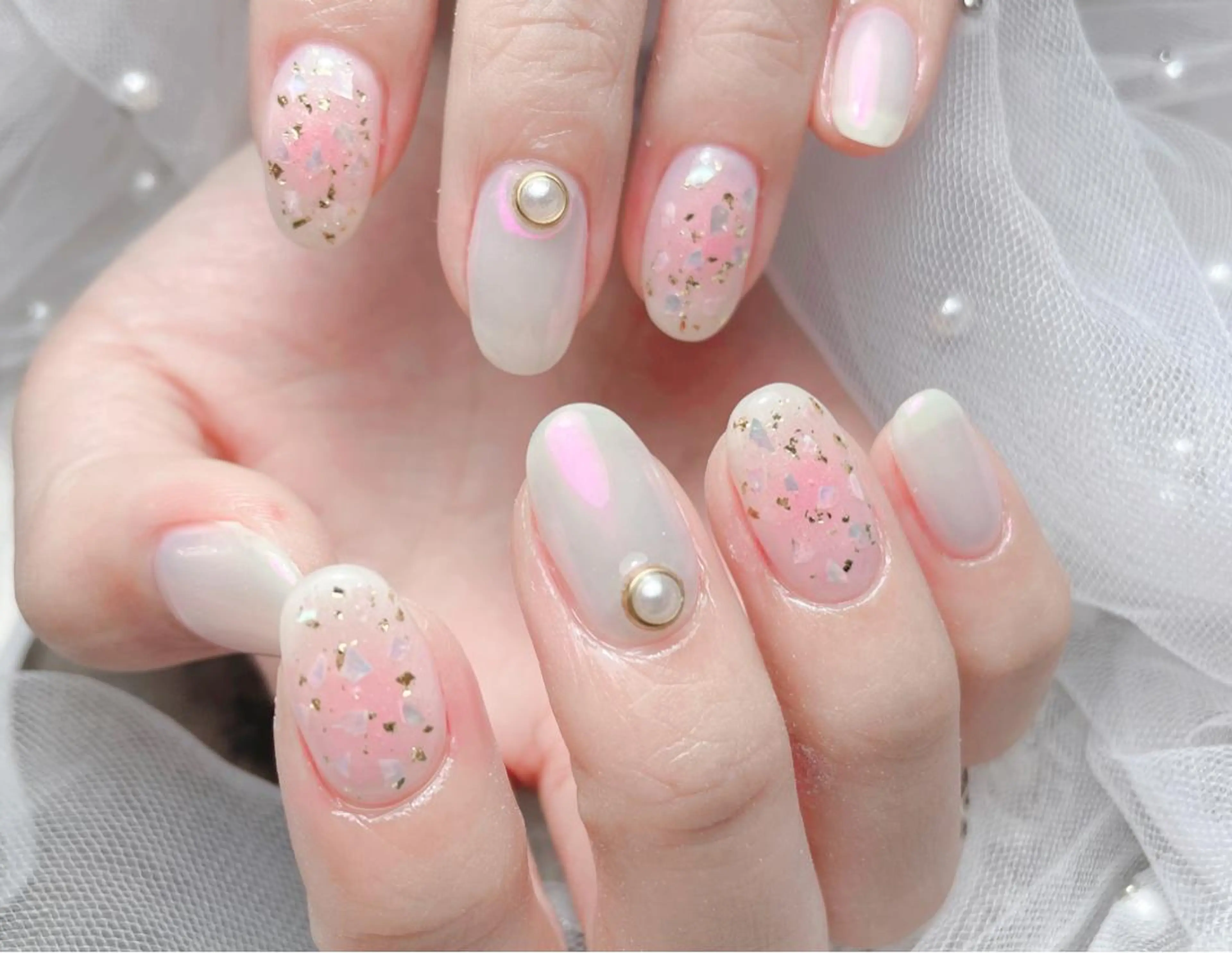 ネイル ハンドネイル マジックミラー所属・マジック ミラーのネイルデザイン