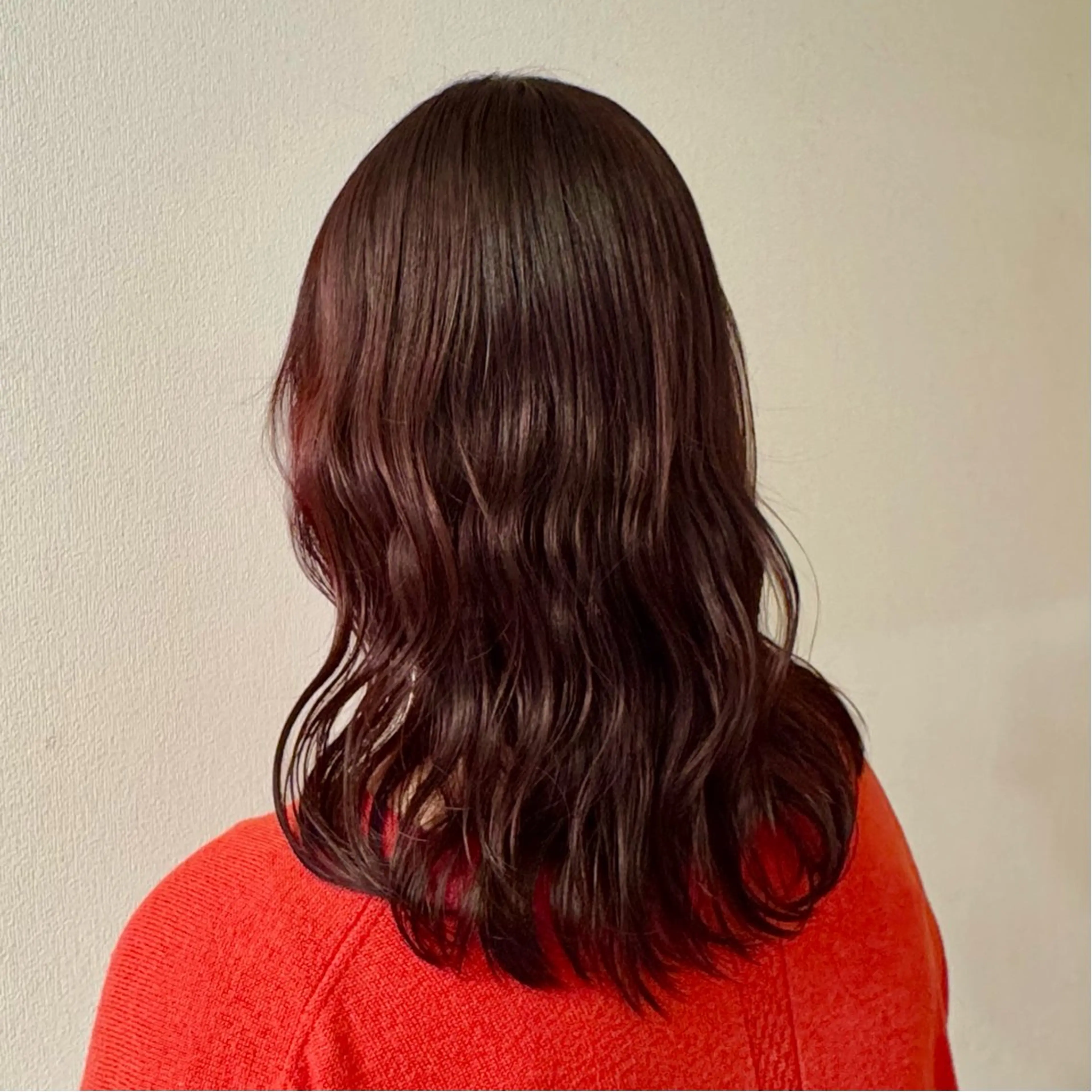 ミディアム ヘアカラー トリートメント 関口 優菜のヘアスタイル