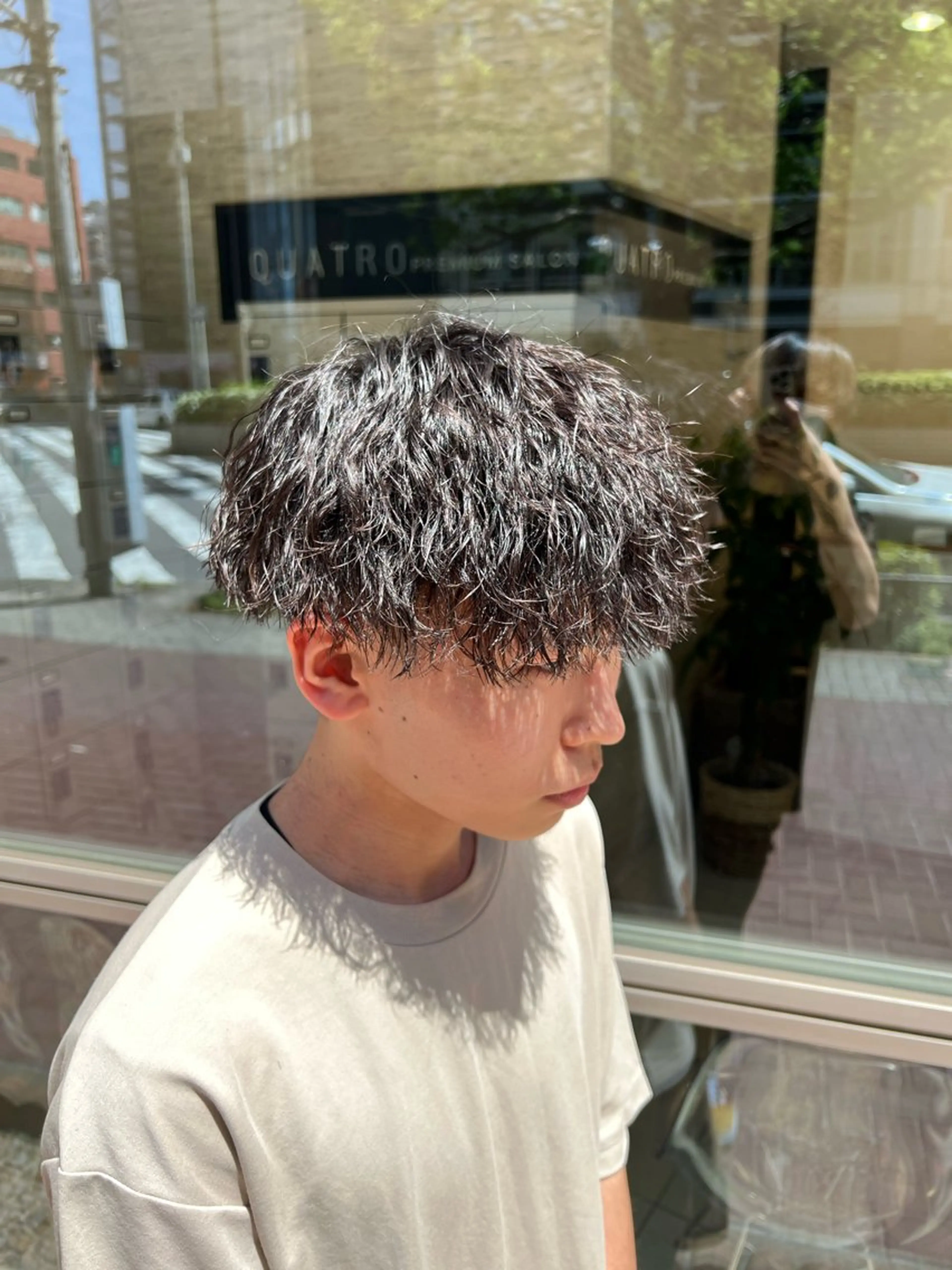 ⚡️カット+ツイストスパイラルパーマ⚡️の写真