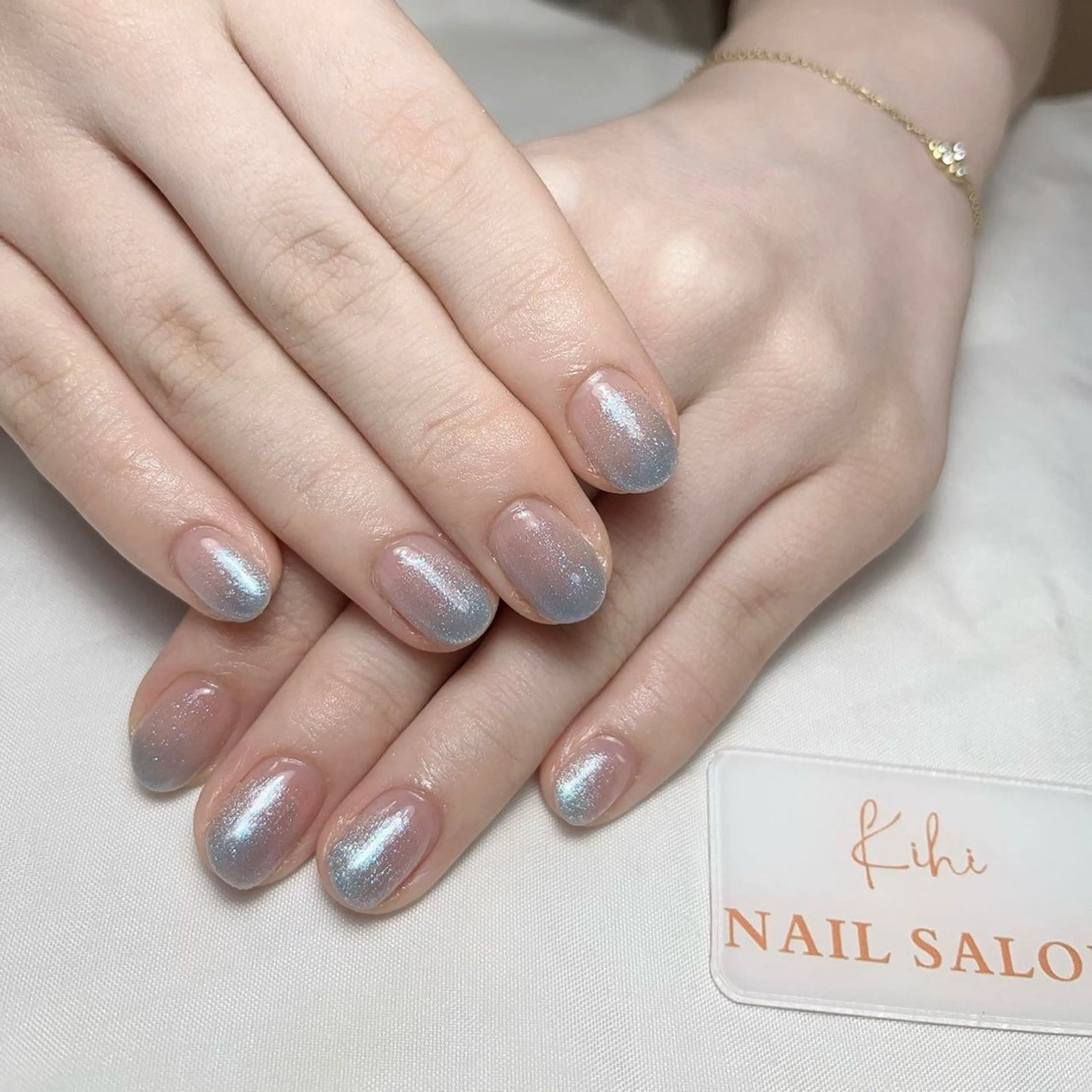 ネイル アートネイル フレンチネイル ジェルネイル グラデーション 韓国ネイル ハンドネイル 💕鈴木ユリ パラジェル/オフ無料のネイルデザイン