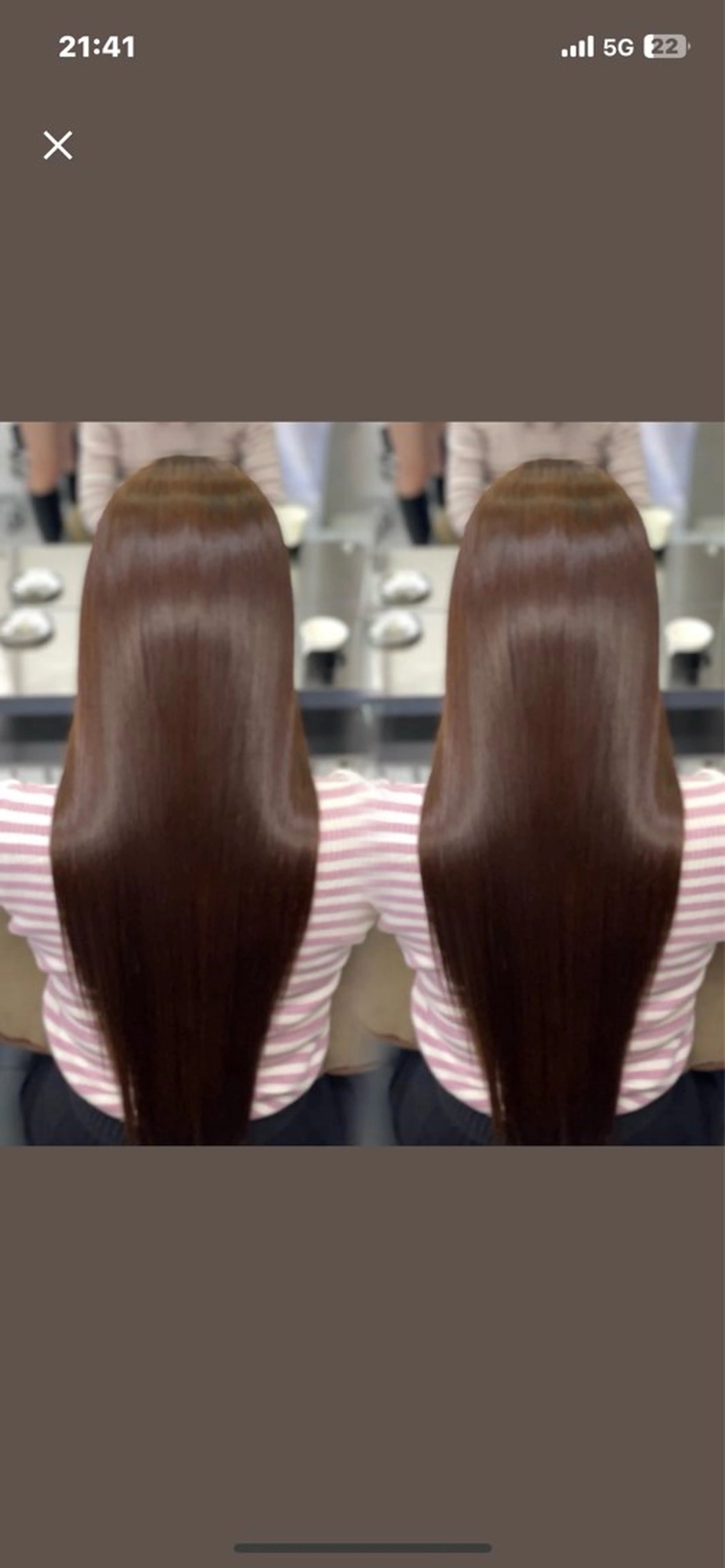 ロング 縮毛矯正 トリートメント RAF TOKYO 2nd 今泉店所属・RAF KAEDEのヘアスタイル