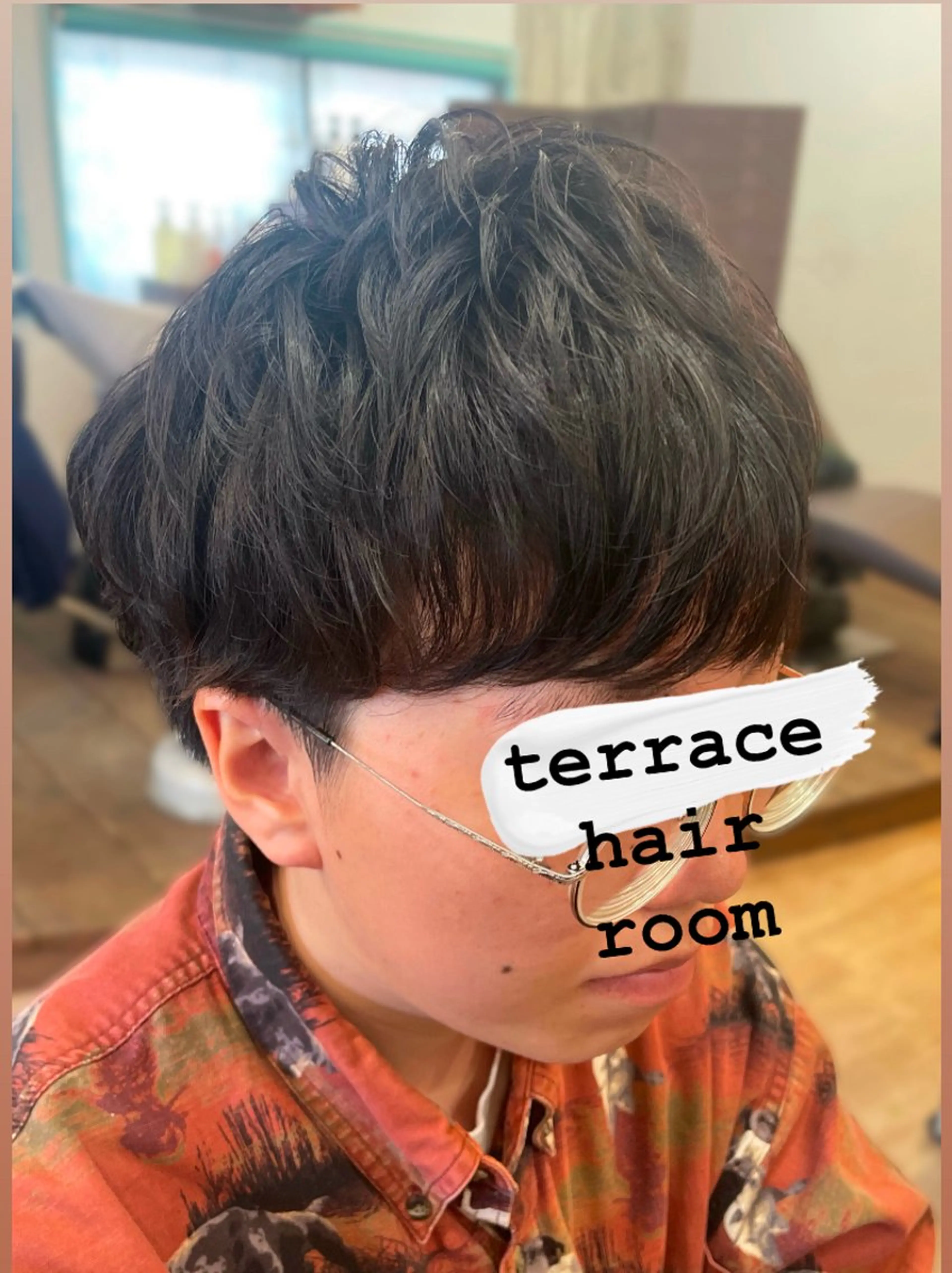 ショート パーマ メンズサロンテラス所属・テラス 佐藤のヘアスタイル