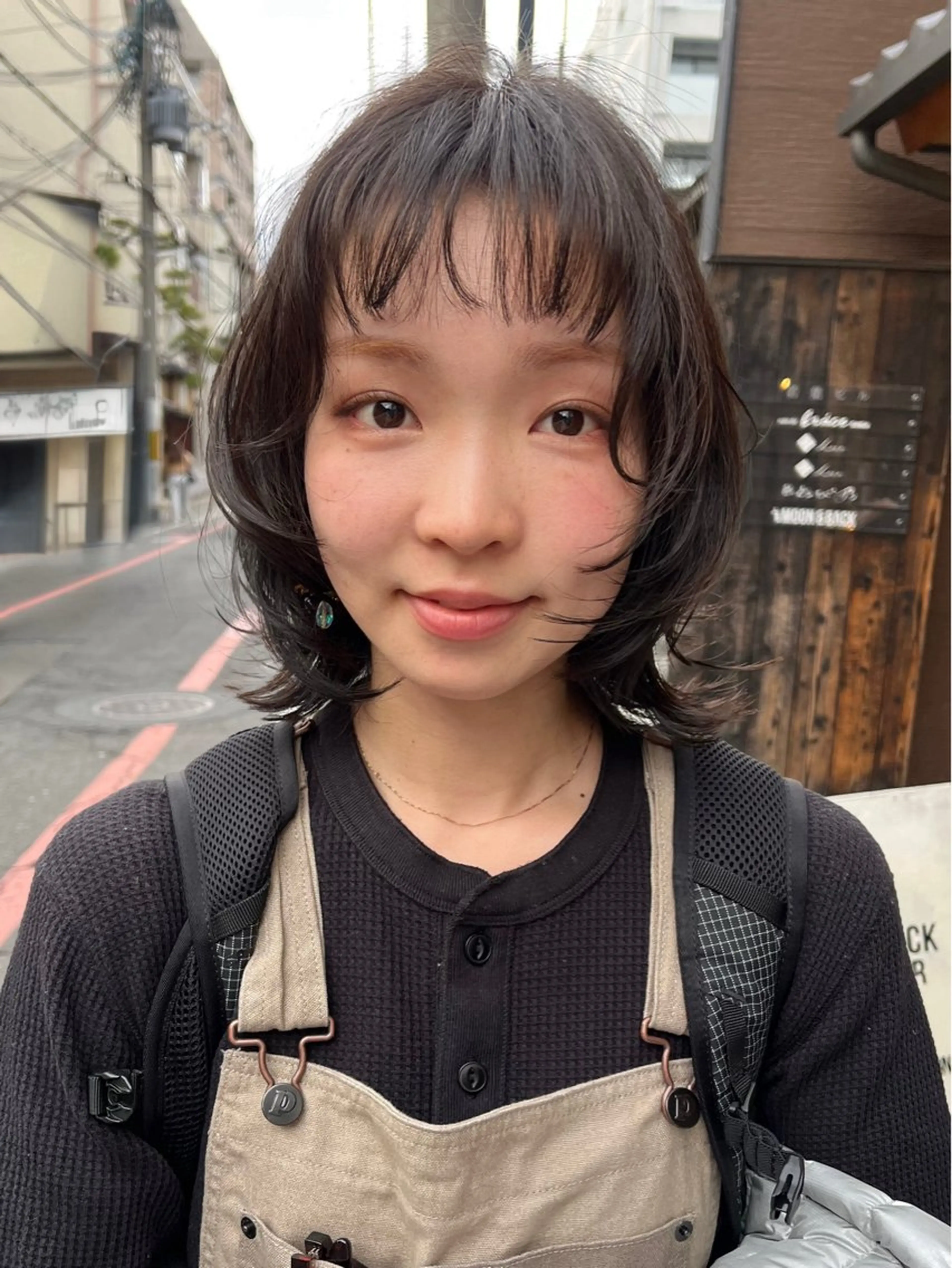 ミディアム 伸ばしかけ レイヤーカット レイヤー/暖色/ 髪質改善/永礼芳果のヘアスタイル