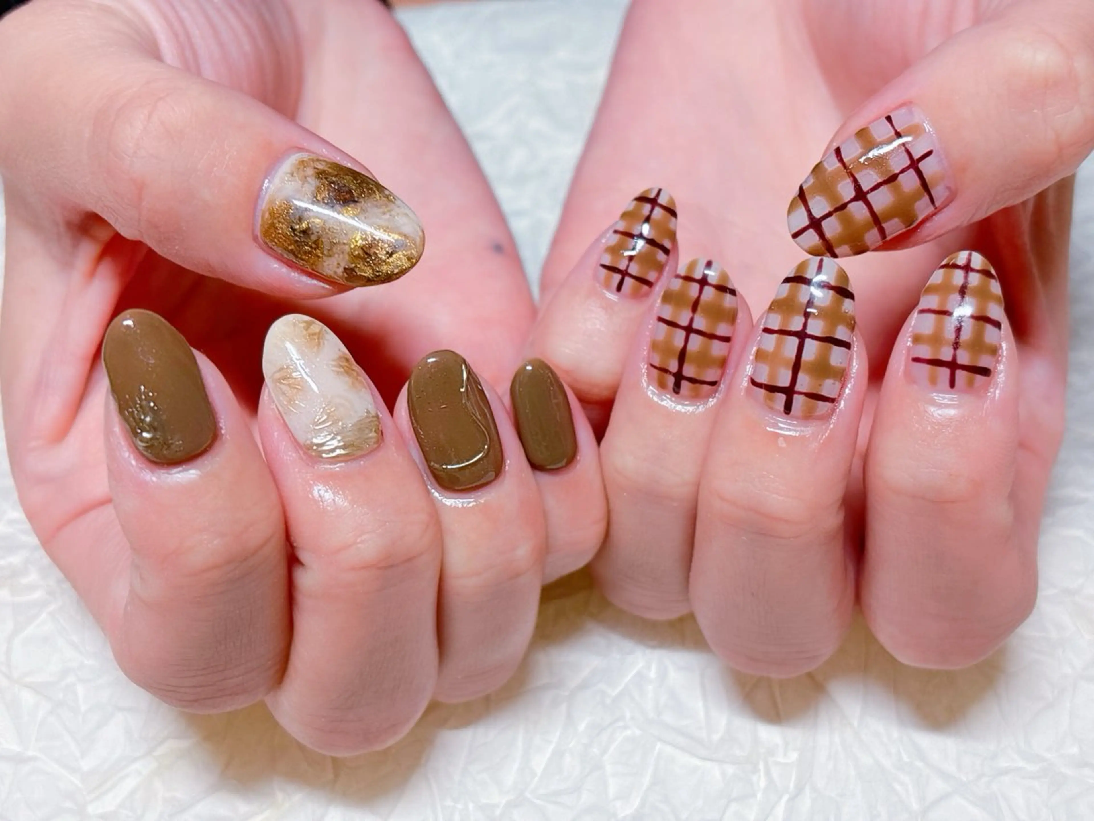 ネイル ニュアンスネイル ハンドネイル ハンドケア ゆ か_Nails💫のネイルデザイン