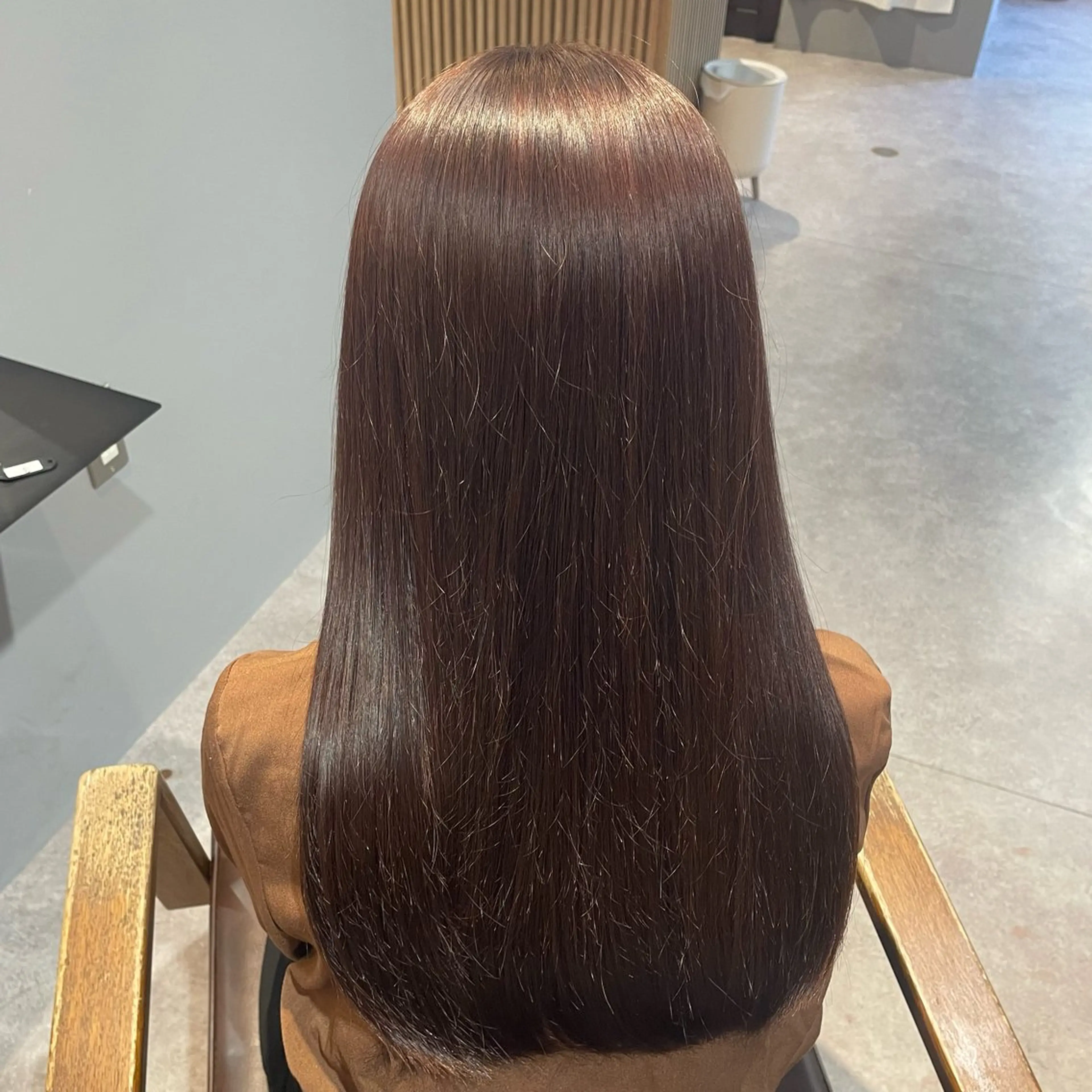 ミディアム カラー ヘアカラー トリートメント Mimi🎀 ブリーチなしＷカラーのヘアスタイル