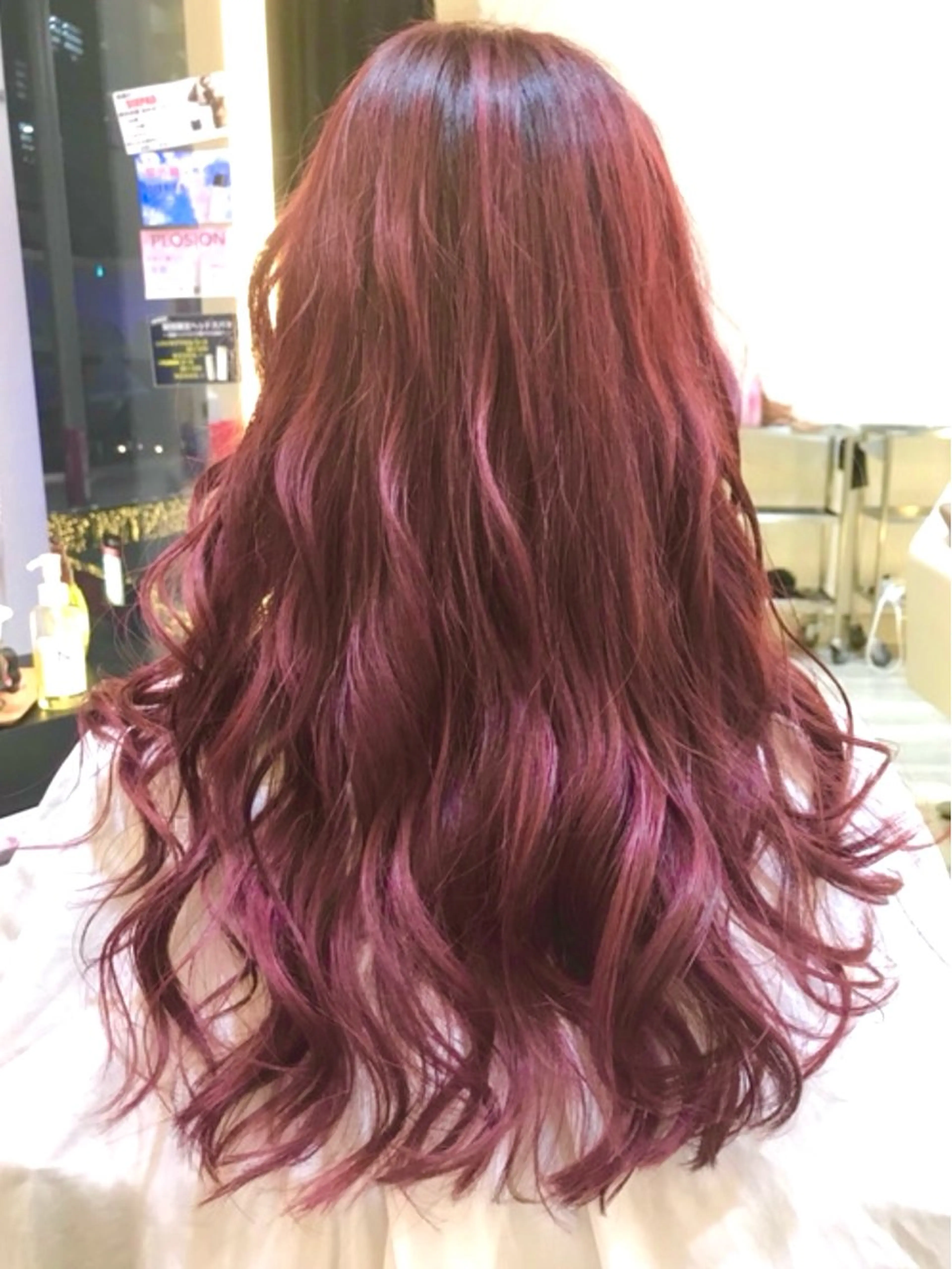 ロング カラー 神野 洸都のヘアスタイル