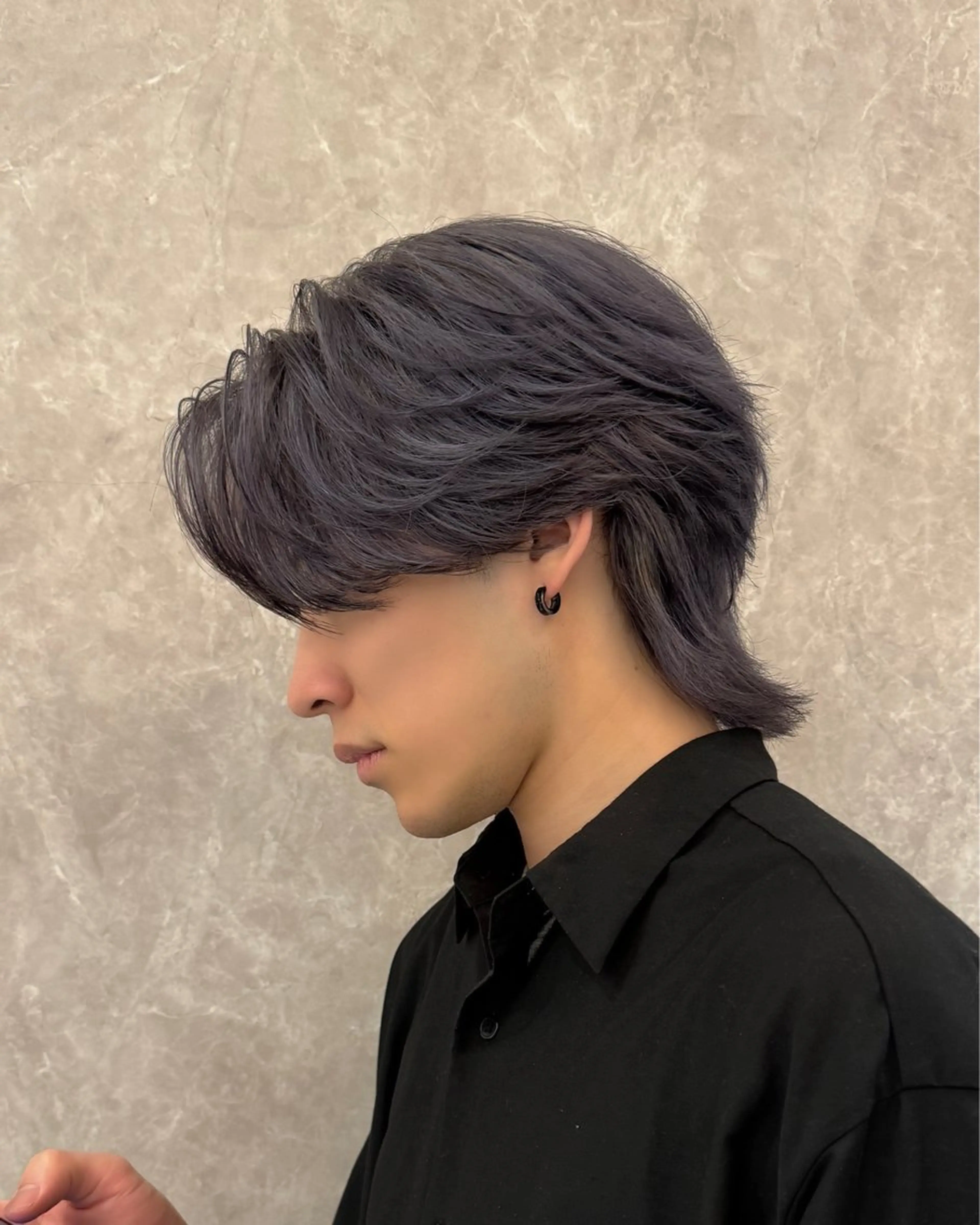 ミディアム パーマ メンズ カット パーマ WARREN・TRICOMI    NEW YORK所属・瀧野 翔吾【メンズ特化】のヘアスタイル