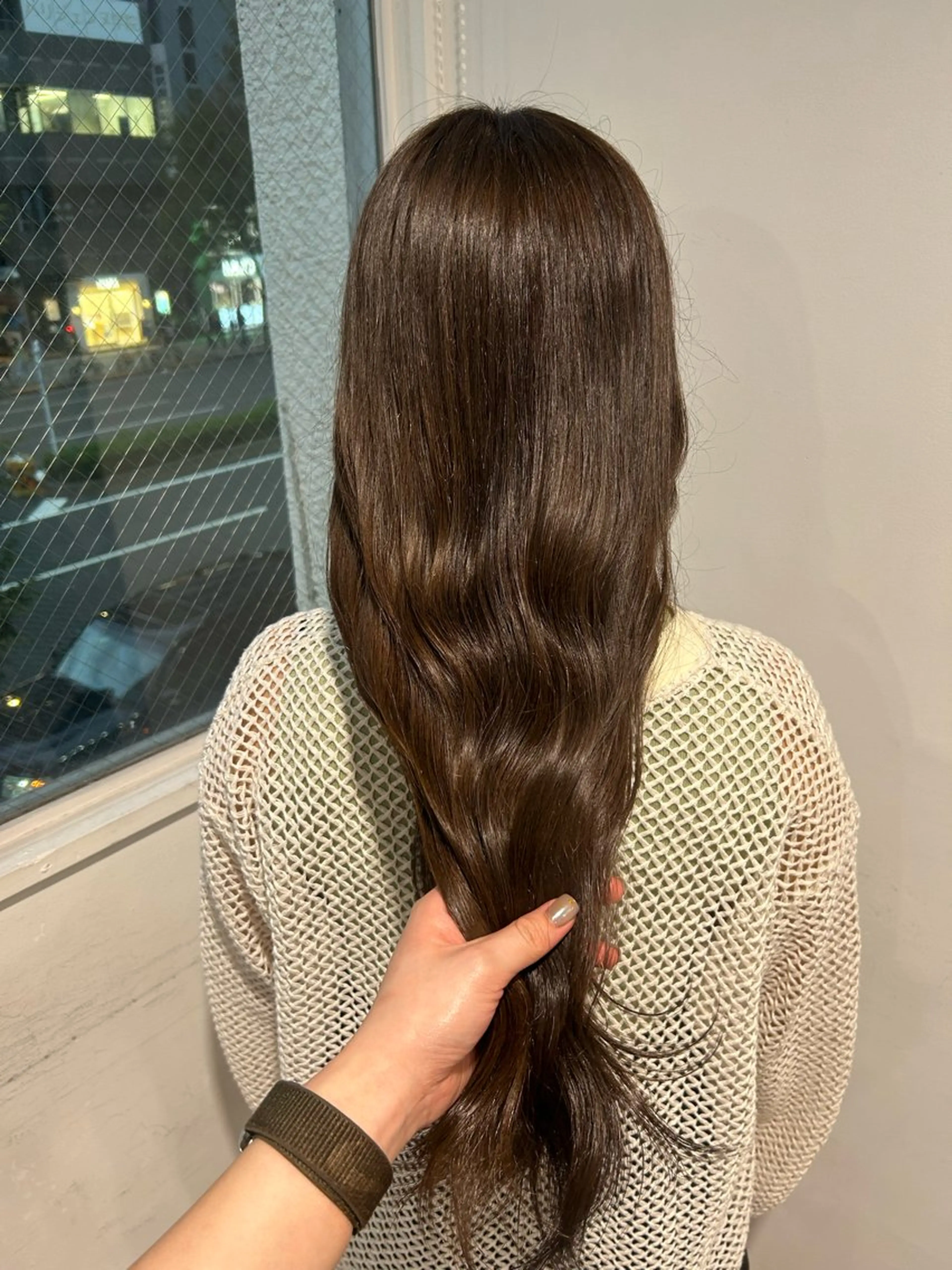 ロング カラー 愛結 暖色カラー🎀🩰のヘアスタイル