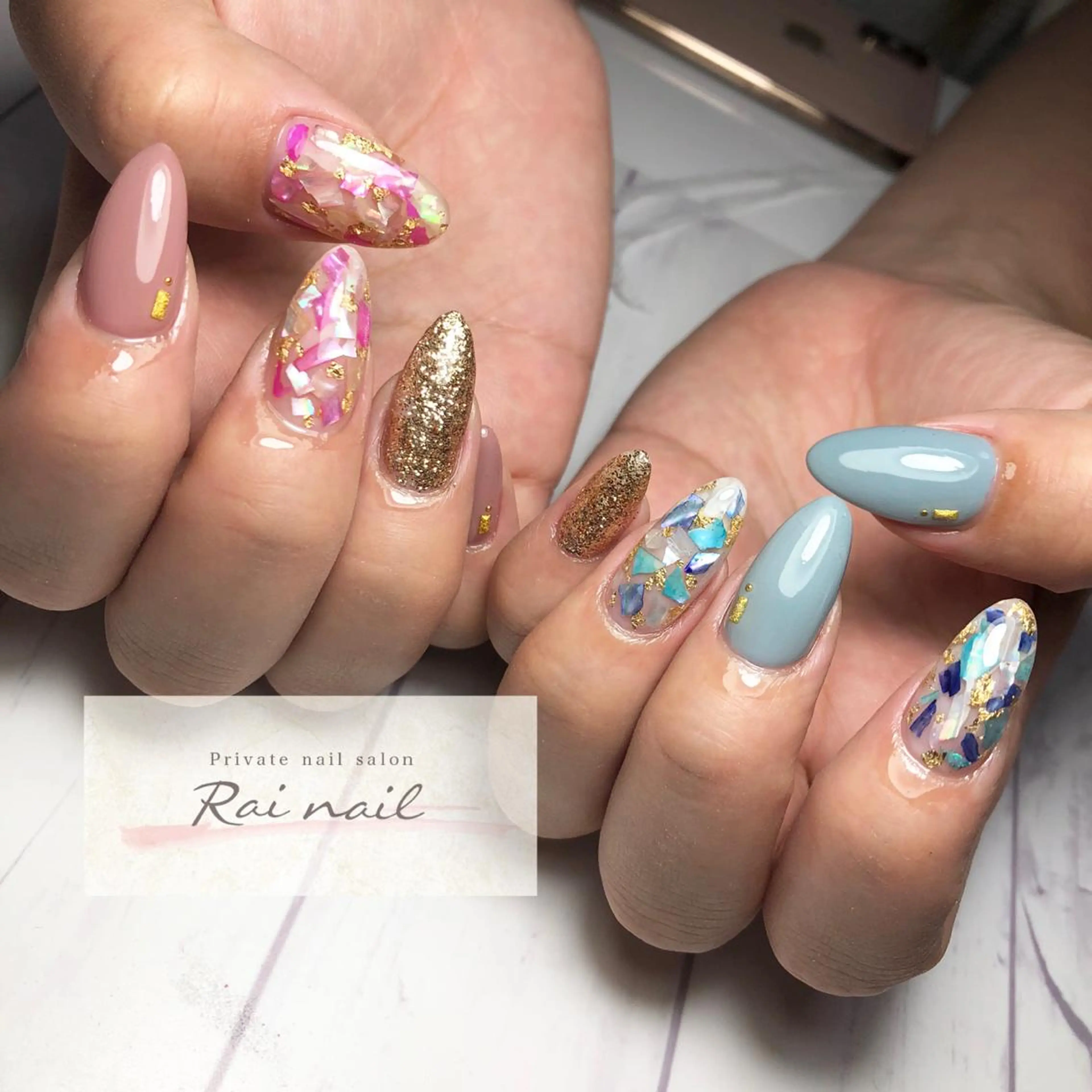 ネイル ハンドネイル Rai nail_ Risaのネイルデザイン