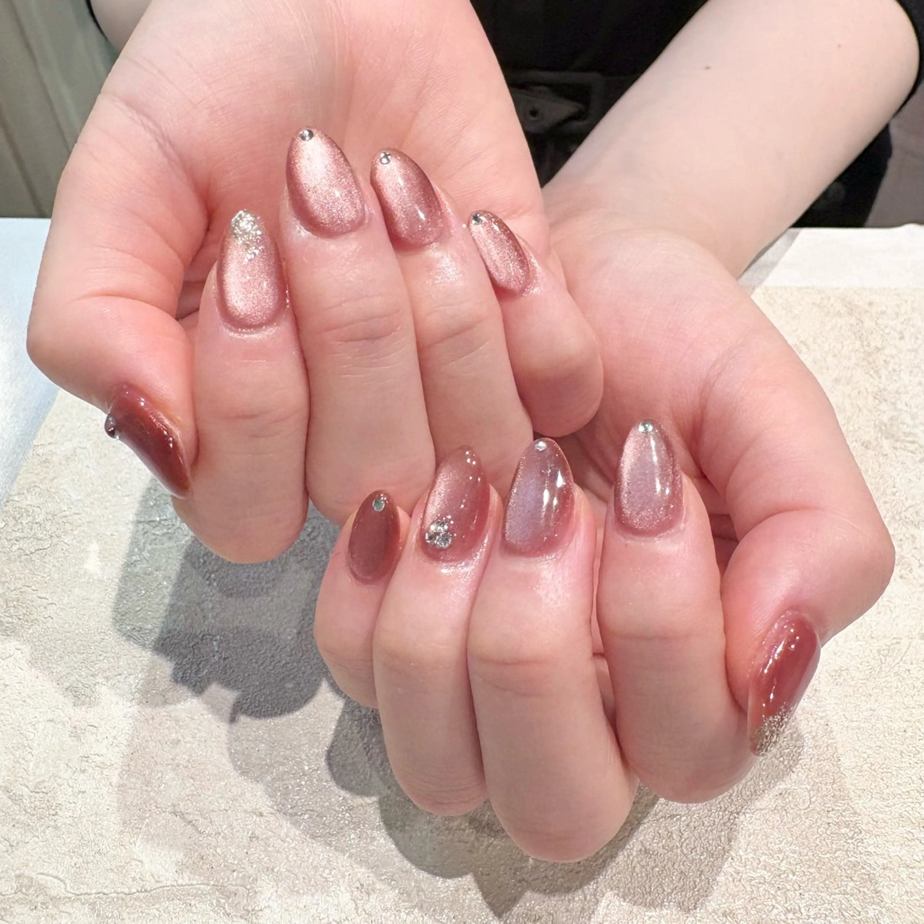 ネイル ハンドネイル ecrin 💎 mayuのネイルデザイン