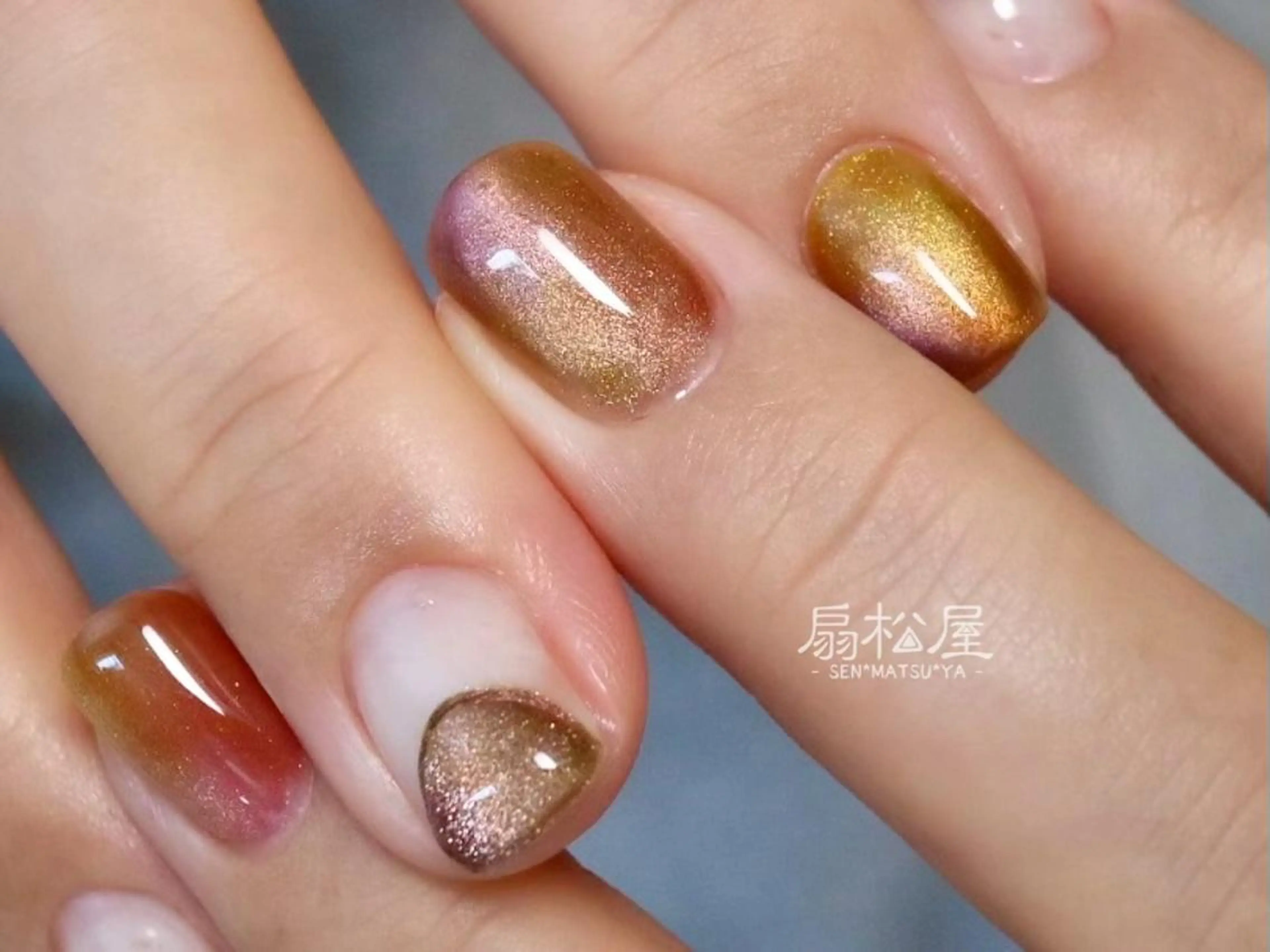 ネイル 扇松屋 marie.nのネイルデザイン