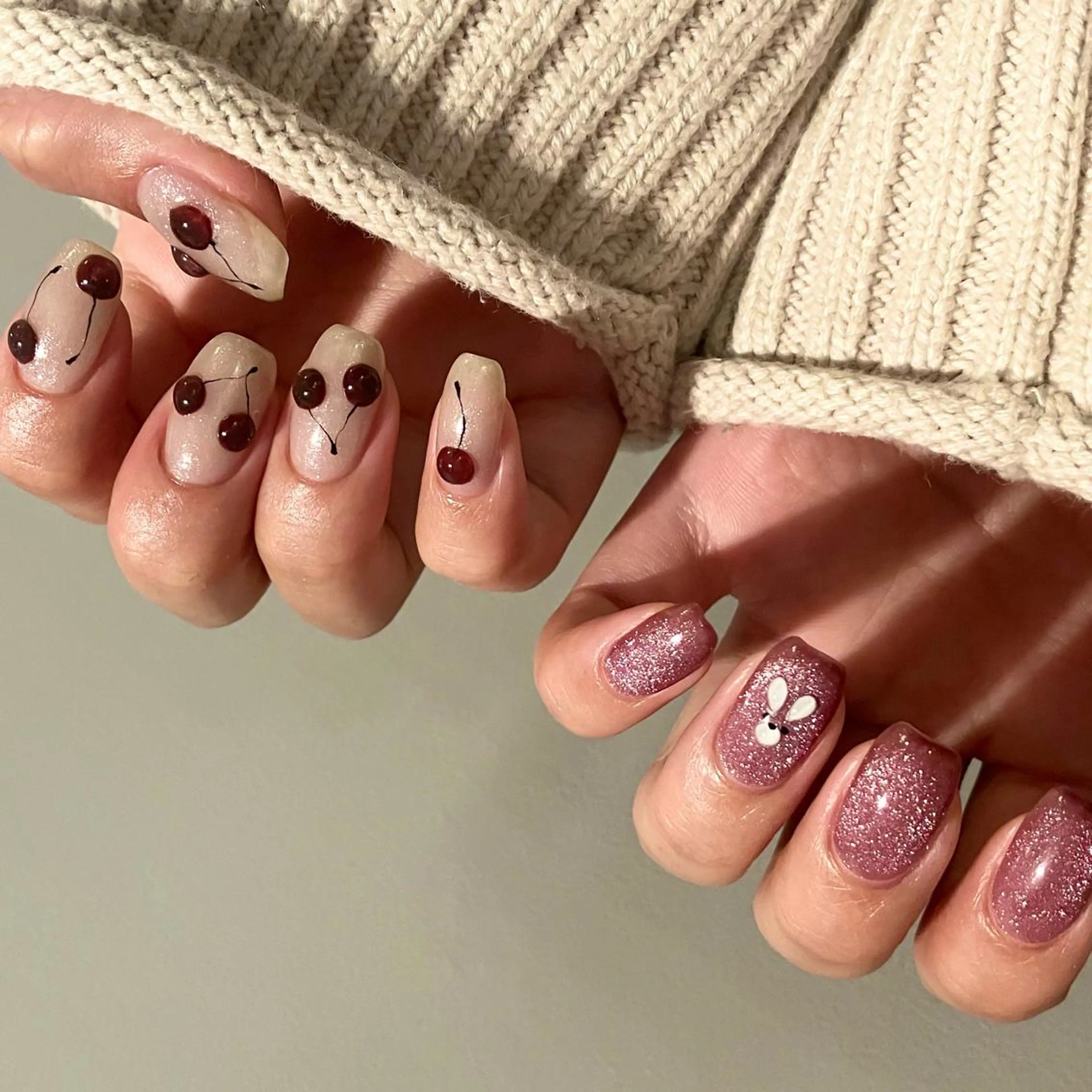 ネイル ハンドネイル ウシク ミユキのネイルデザイン