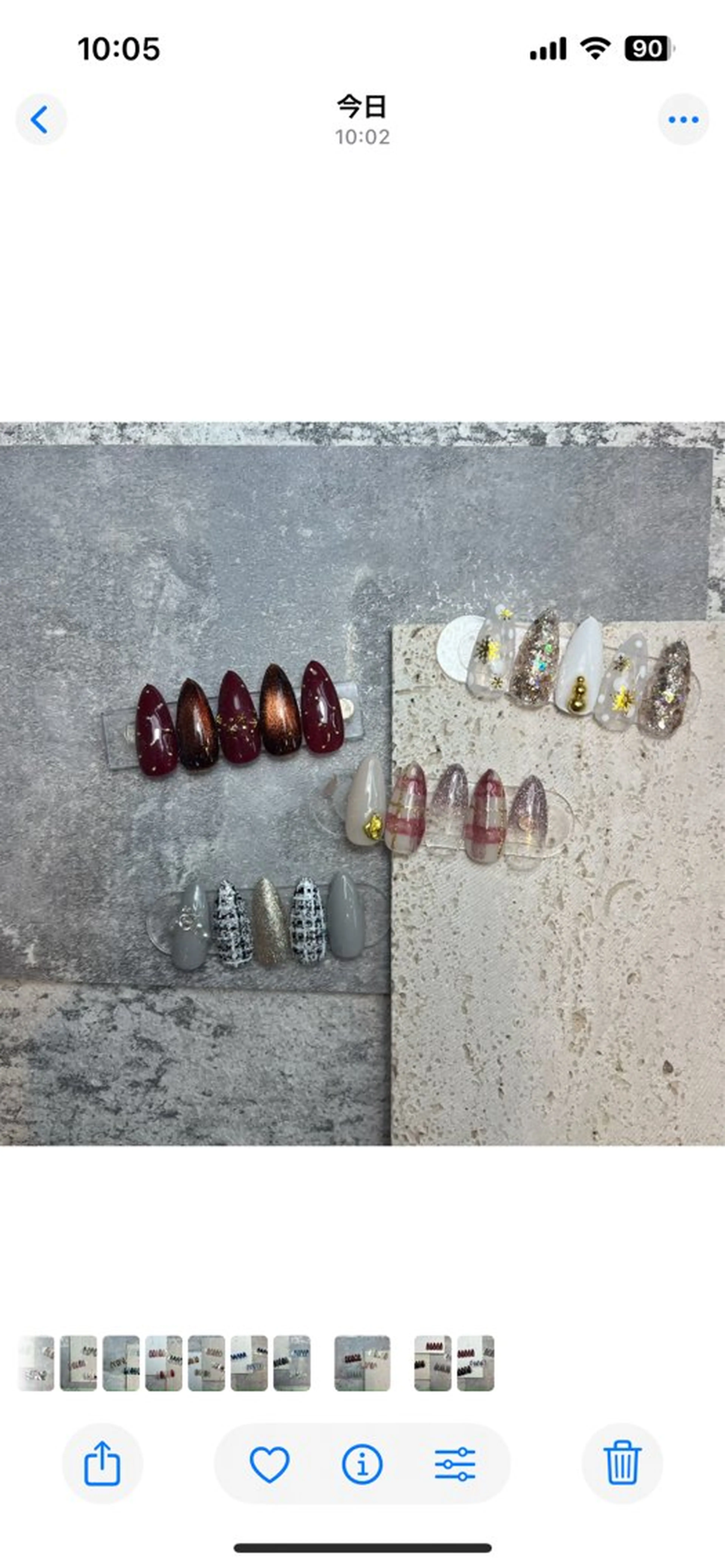 ネイル ネイルサロンmuumii所属・東十条muumii ネイルまつ毛のネイルデザイン