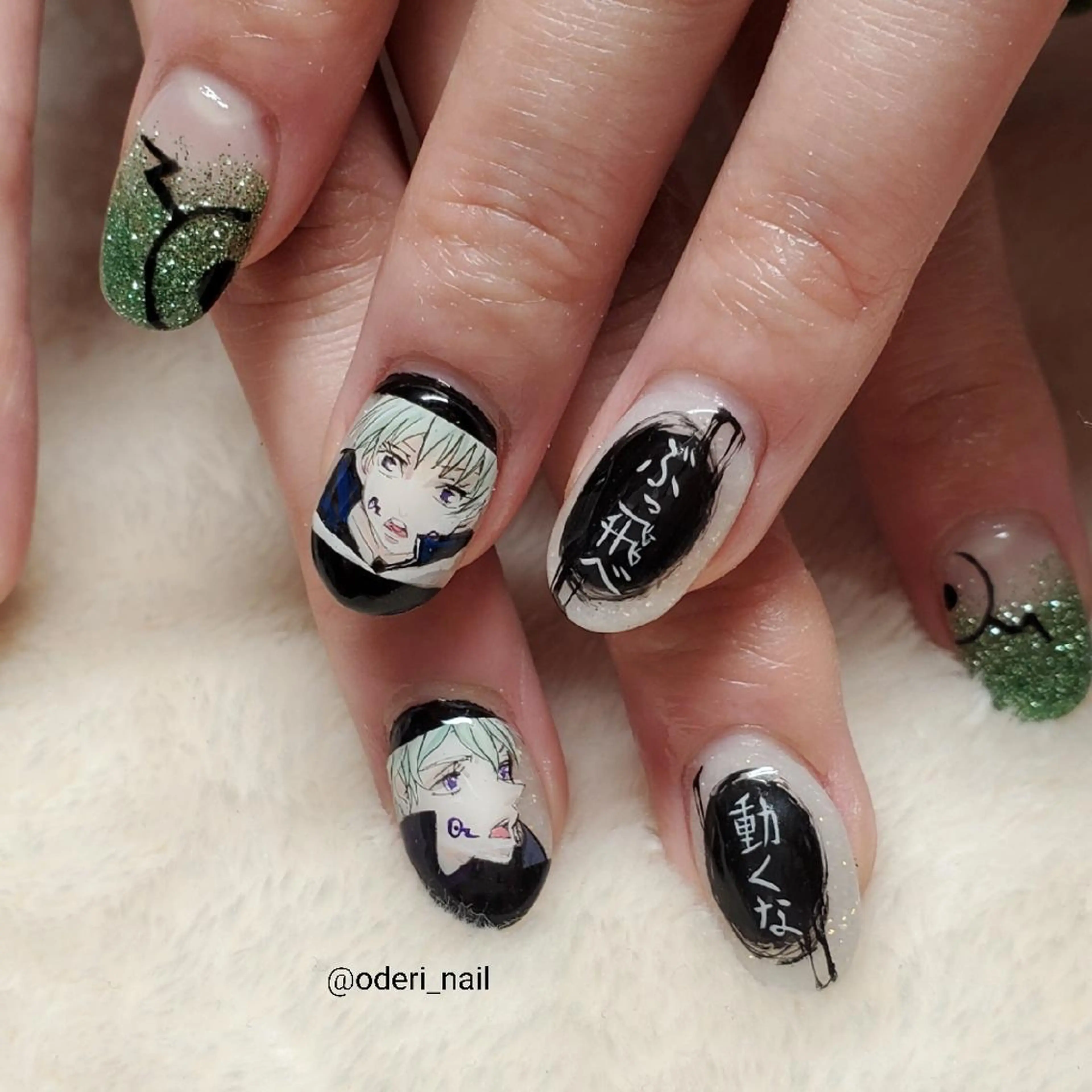 ネイル アートネイル ジェルネイル おで@ oderi_nailのネイルデザイン