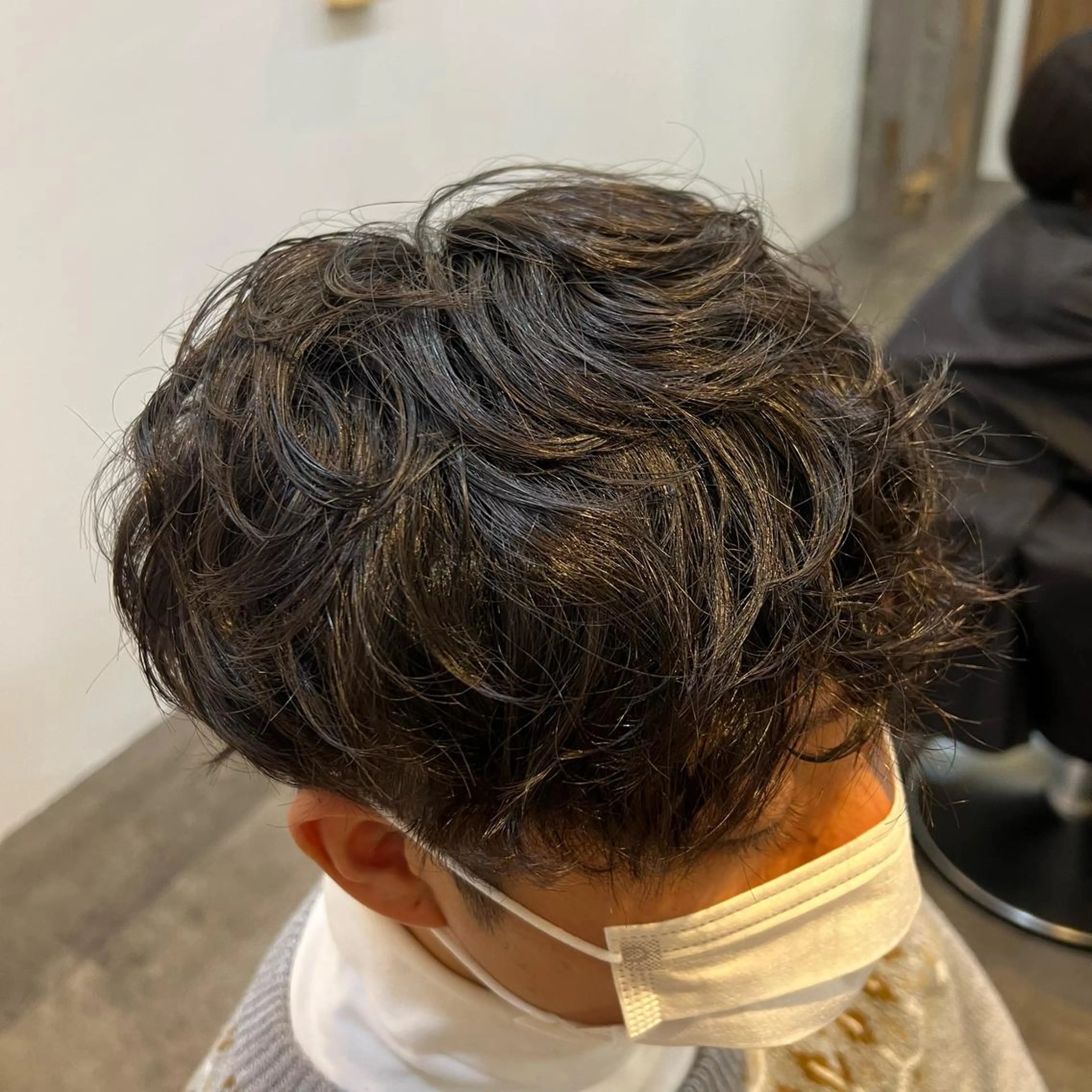パーマ メンズ メンズパーマ over hair by La fith所属・mia over hairのヘアスタイル