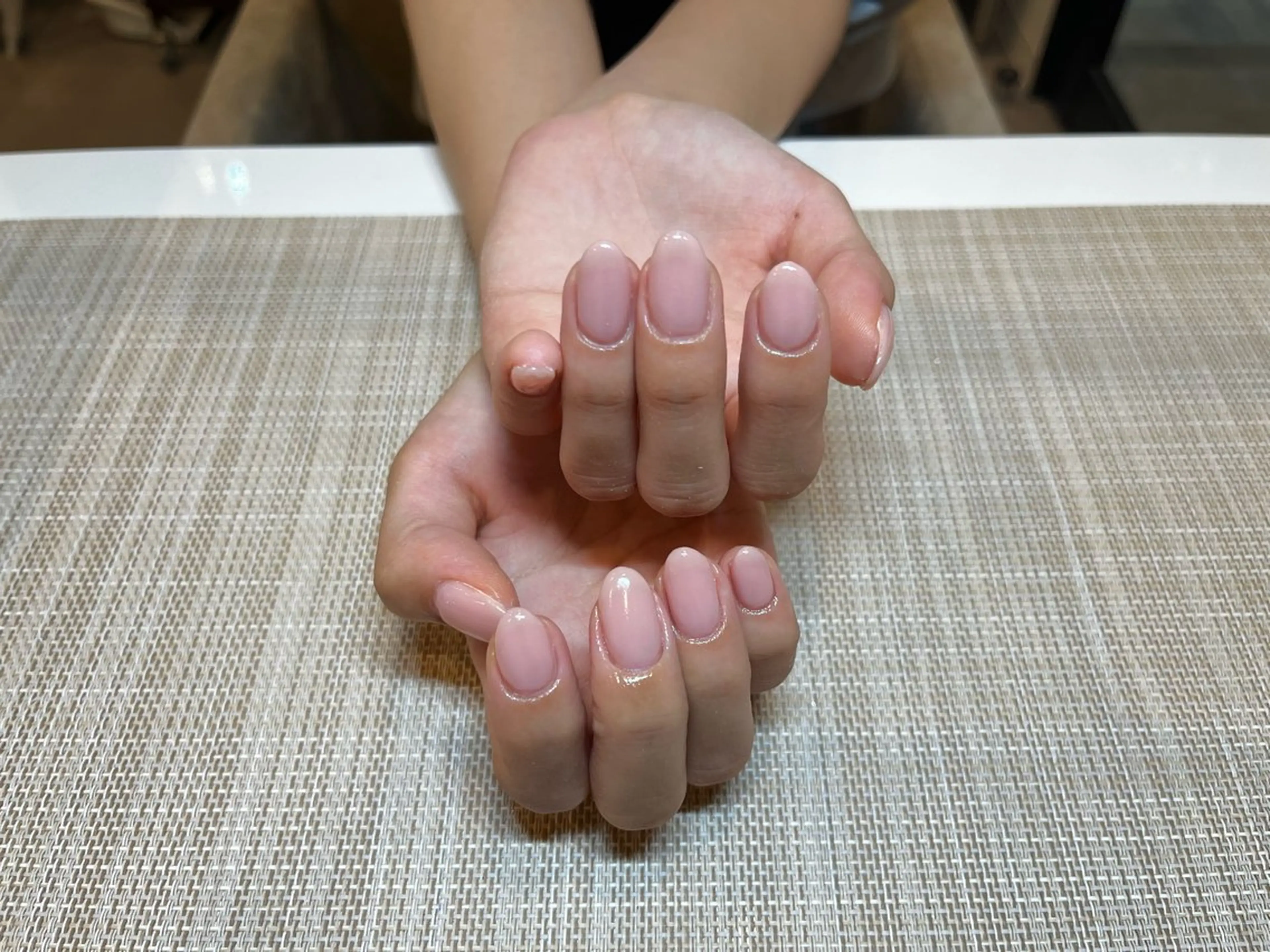 ネイル ワンカラーネイル シンプルネイル ハンドネイル プライベートサロン N's Nailのネイルデザイン