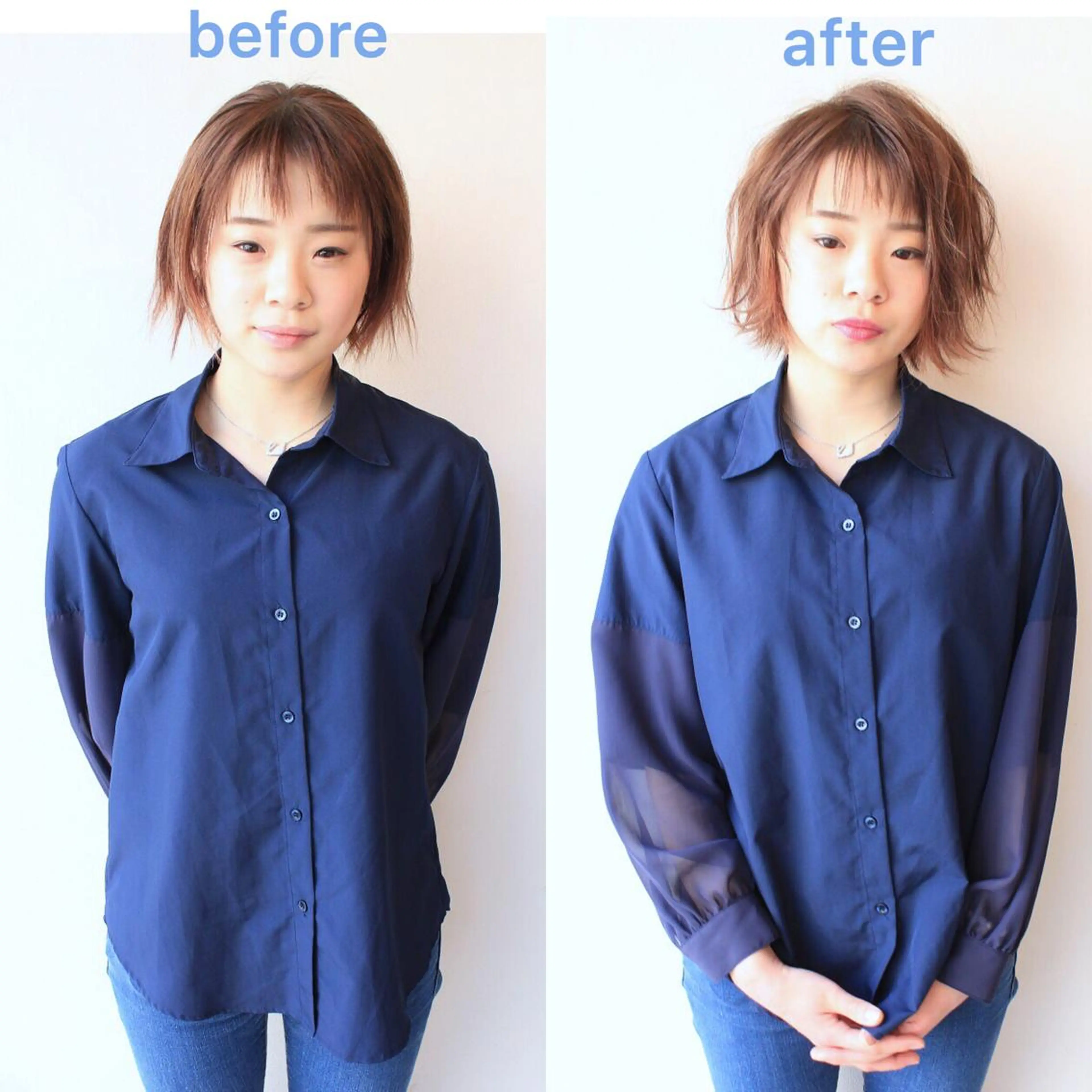 ショート 河野 薫のヘアスタイル