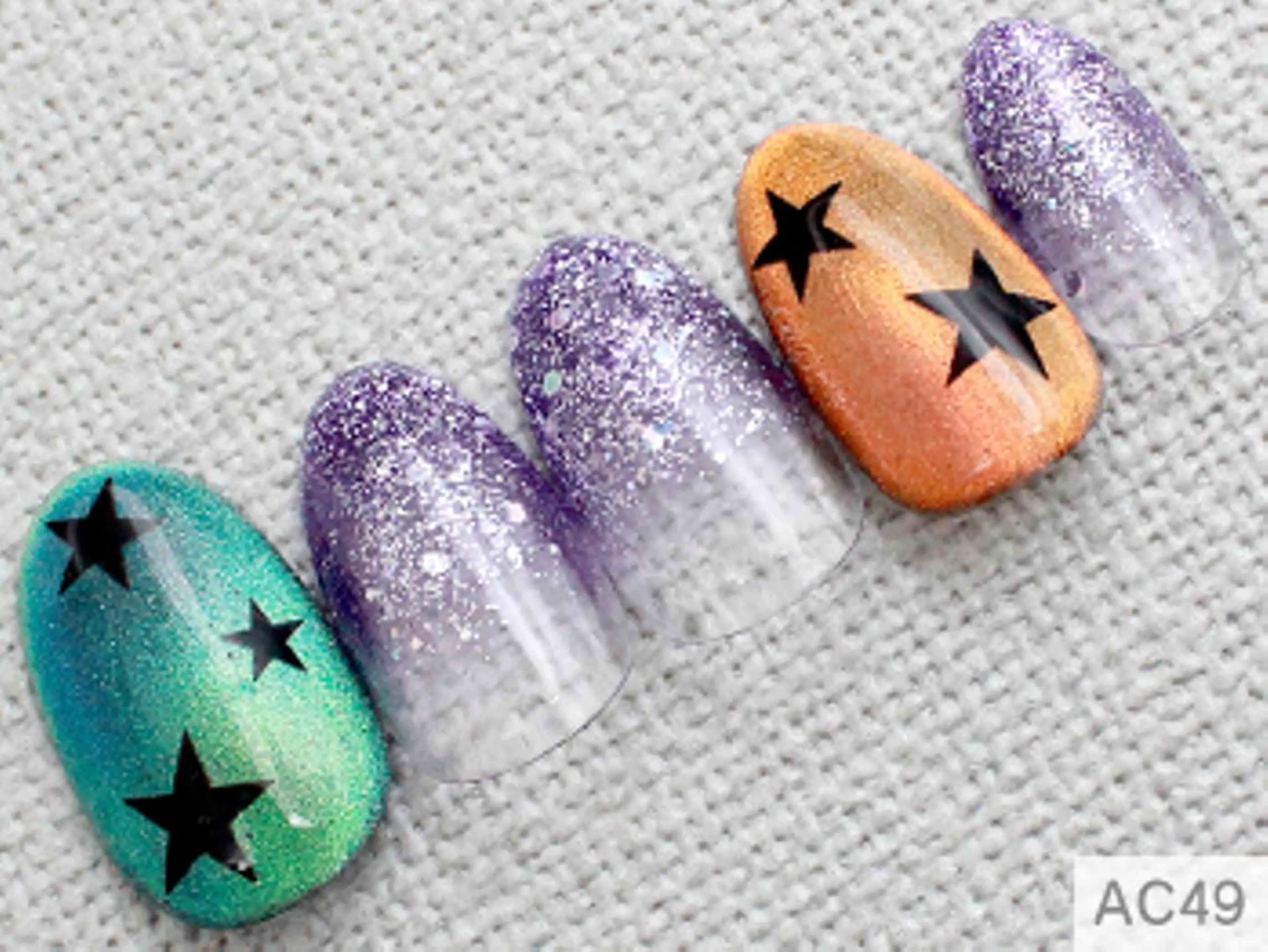 ネイル ジェルネイル マグネットネイル 🤍 Janのネイルデザイン