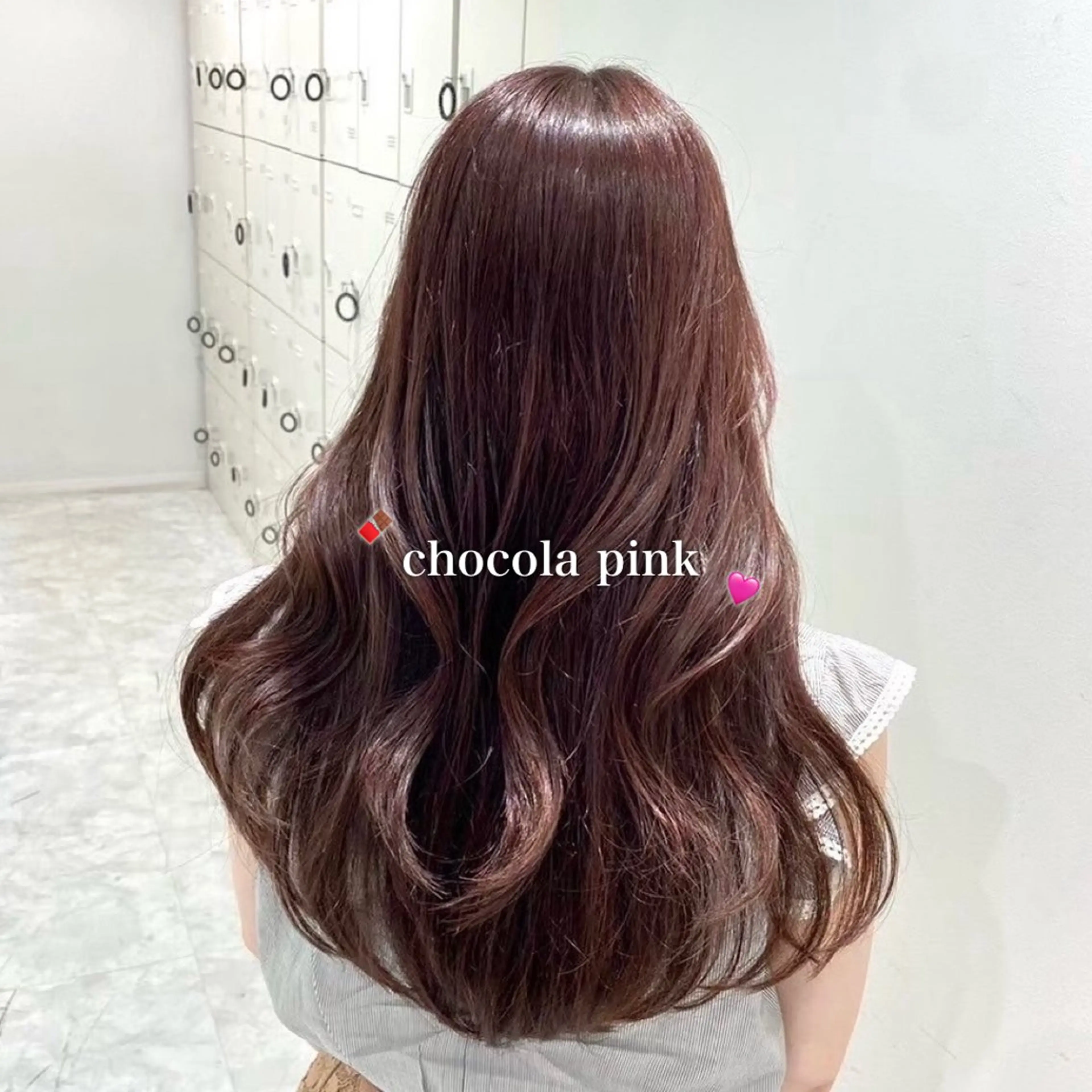 ロング カラー 韓国っぽ♡寒色/暗髪 🫧MOEKA🦋のヘアスタイル
