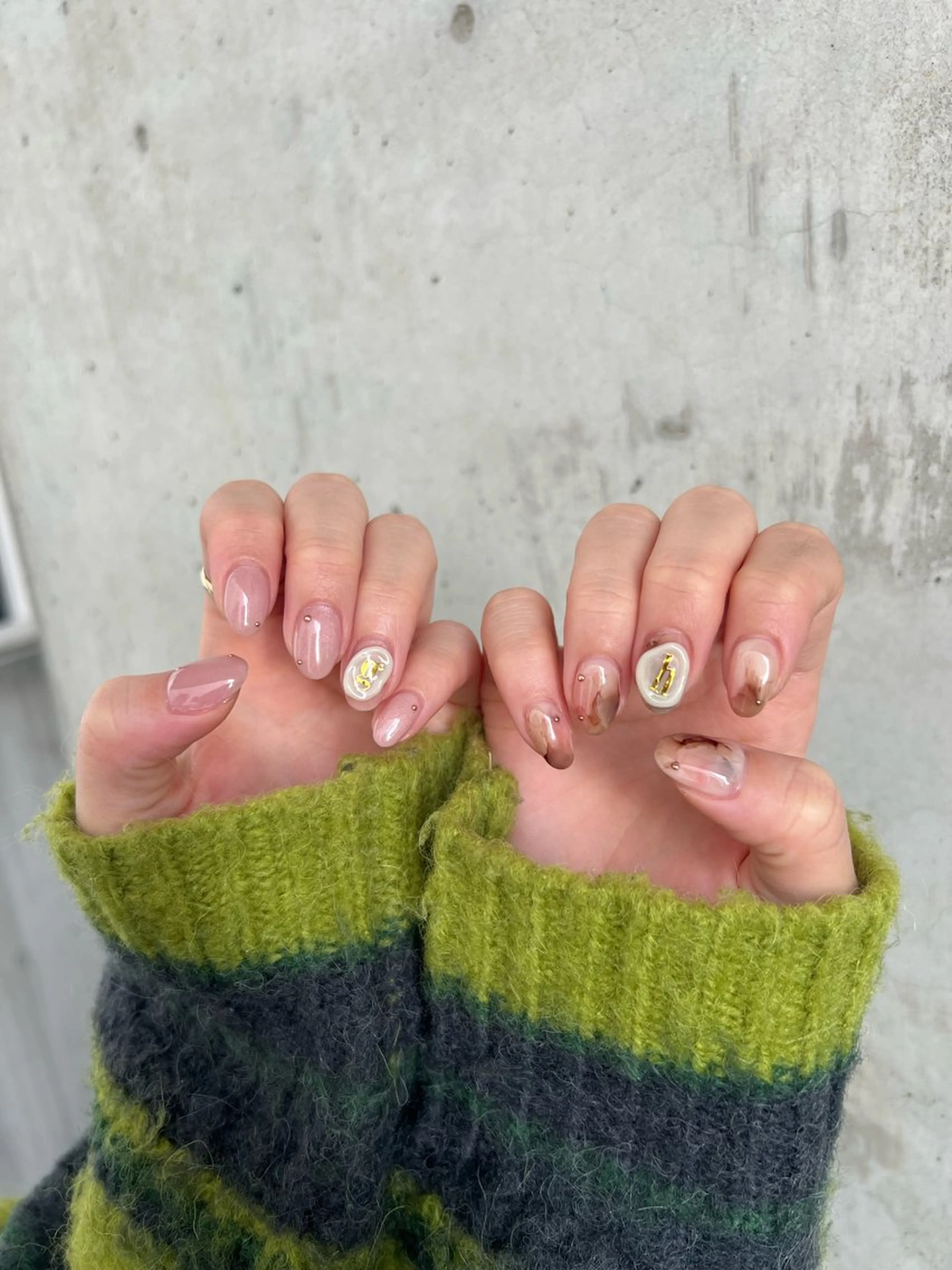 ネイル 持ち込み ハンドネイル ハンドケア Charme. NOBUKOのネイルデザイン