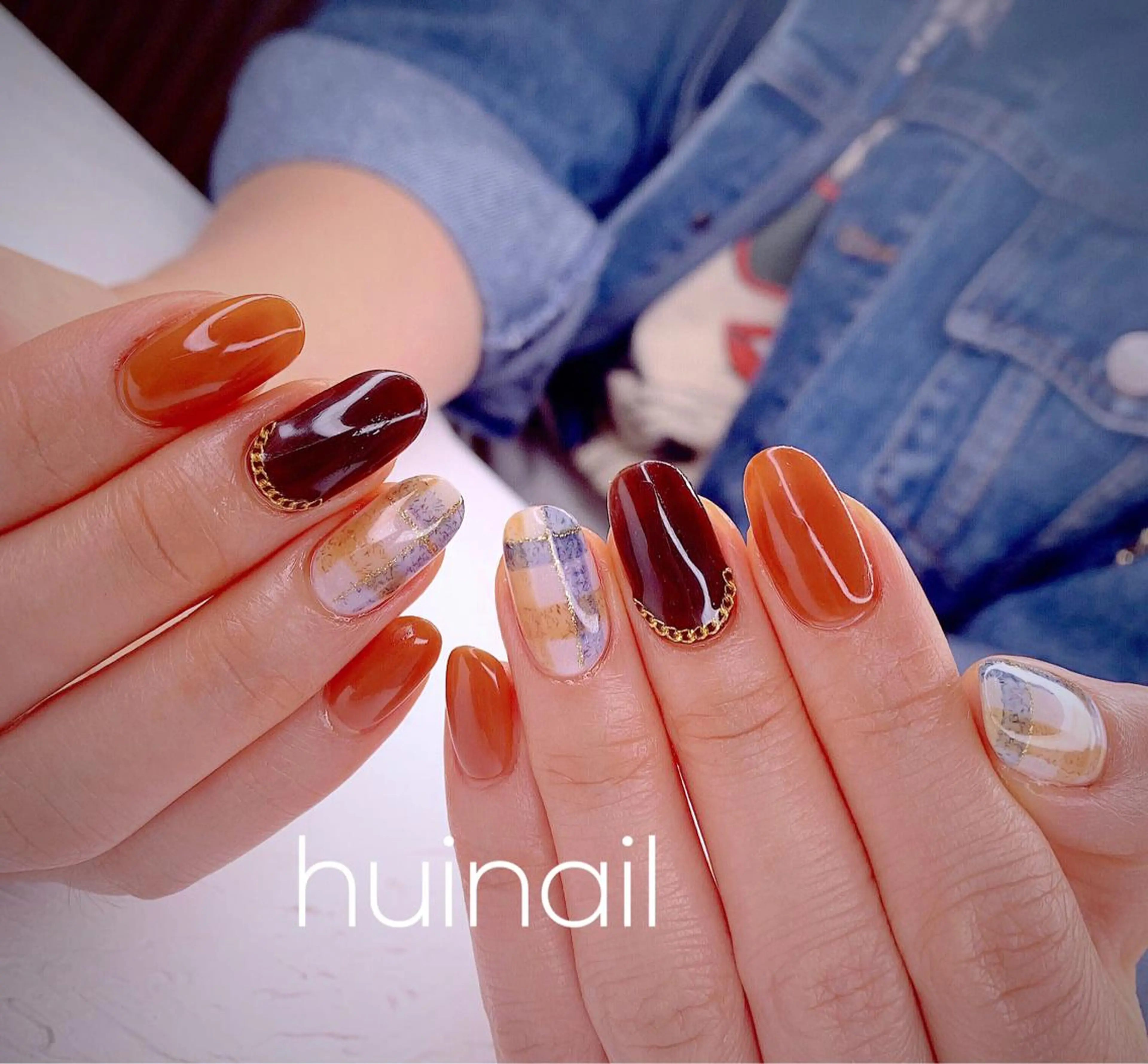 ミディアム めぐみのネイルサロン 惠のネイルデザイン