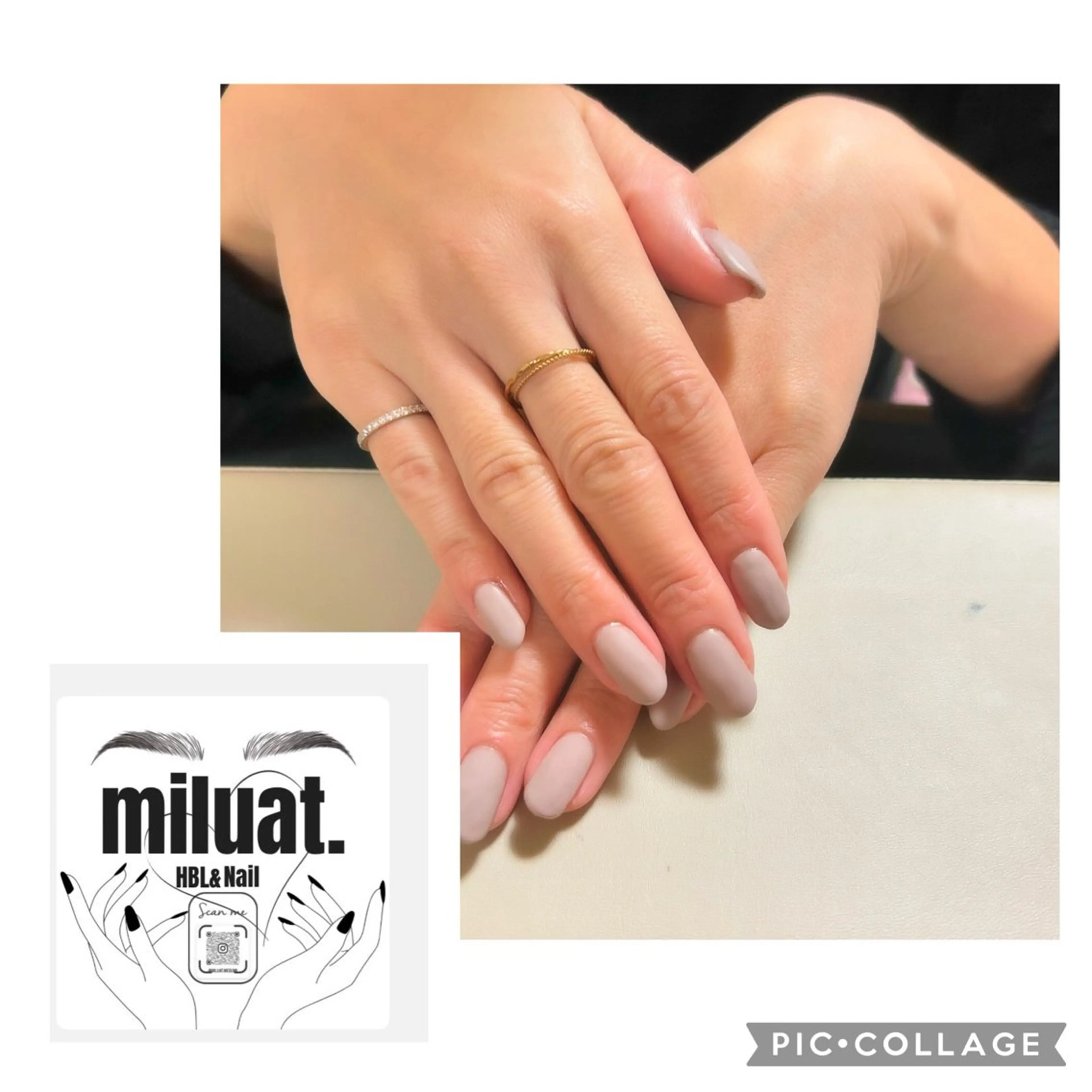 ネイル ワンカラーネイル 北嶋 愛未の眉毛・アイブロウイメージ