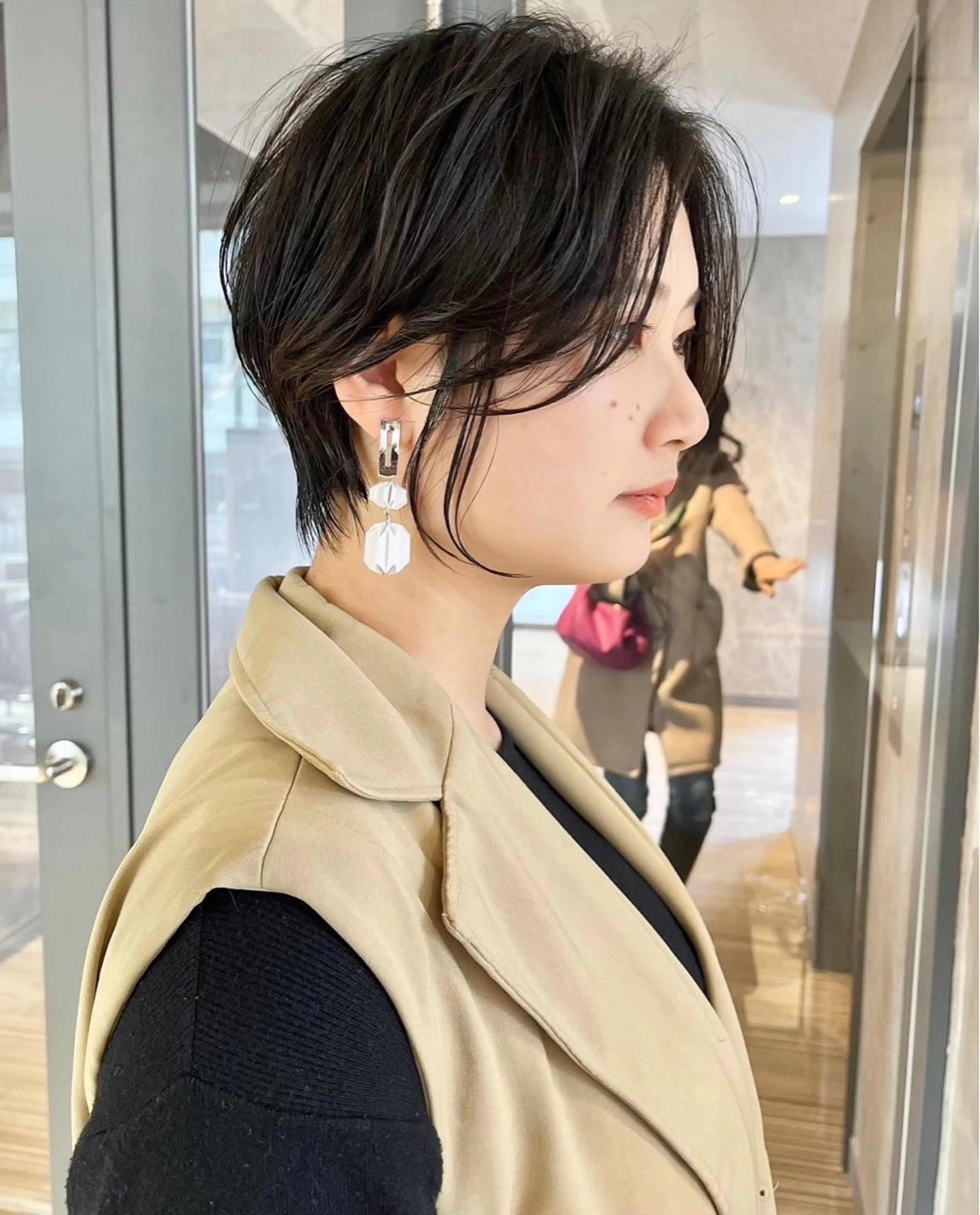 ショート カット ヘアカラー トリートメント RAISE by_WHITEのヘアスタイル