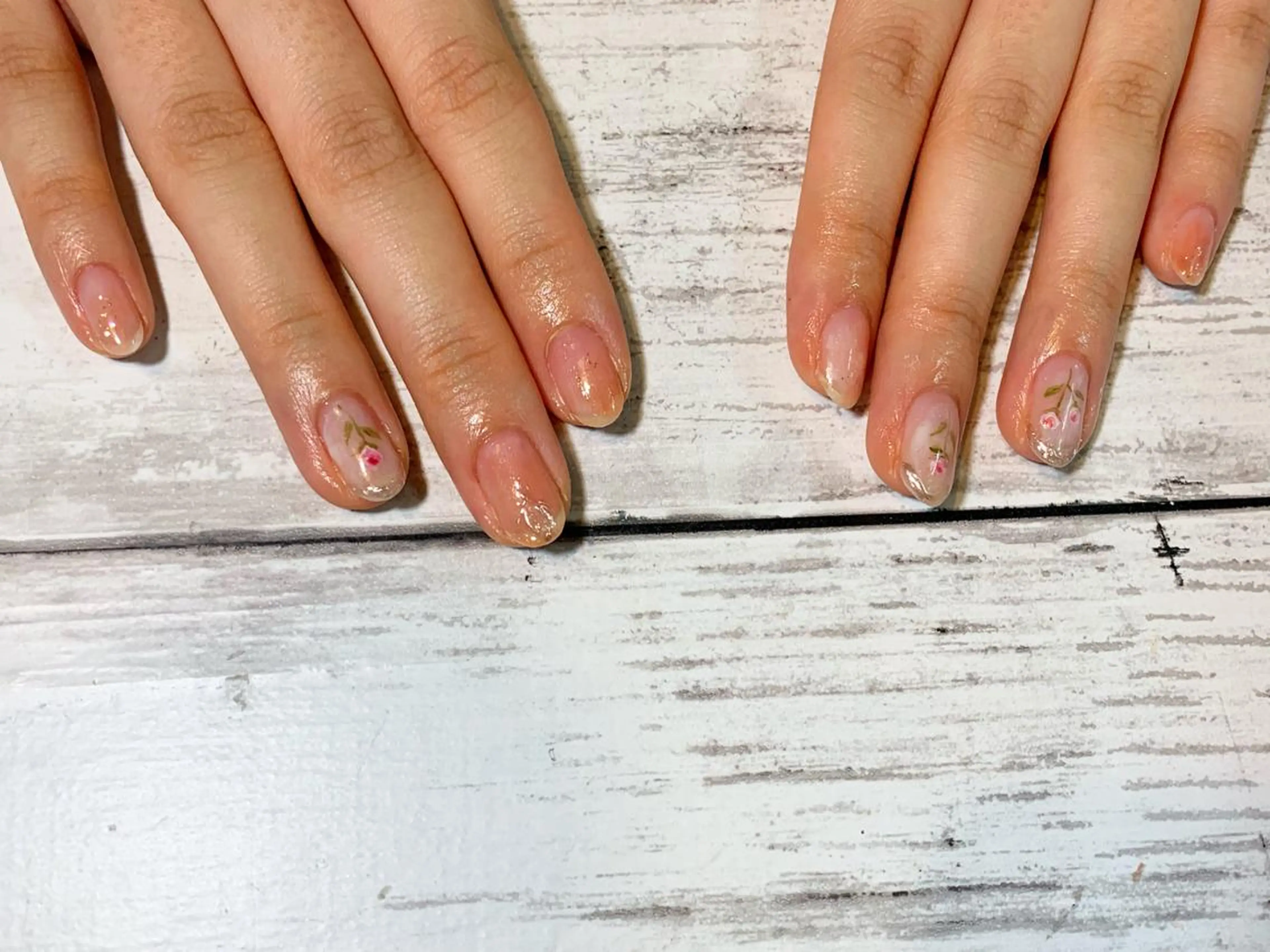 ネイル ハンドネイル フットネイル GéRanium Harukaのネイルデザイン