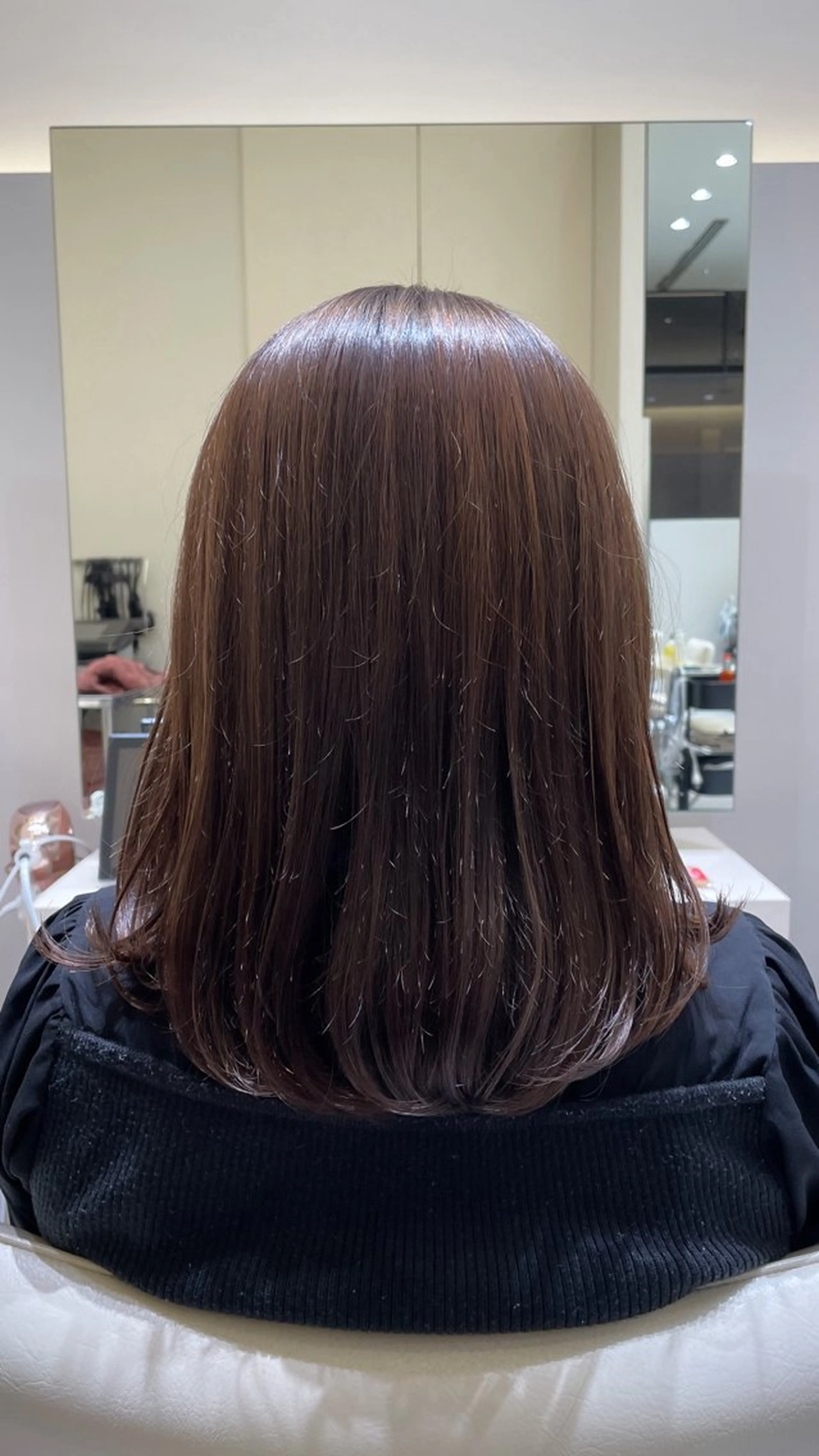 ミディアム カラー 兵頭 稀星のヘアスタイル