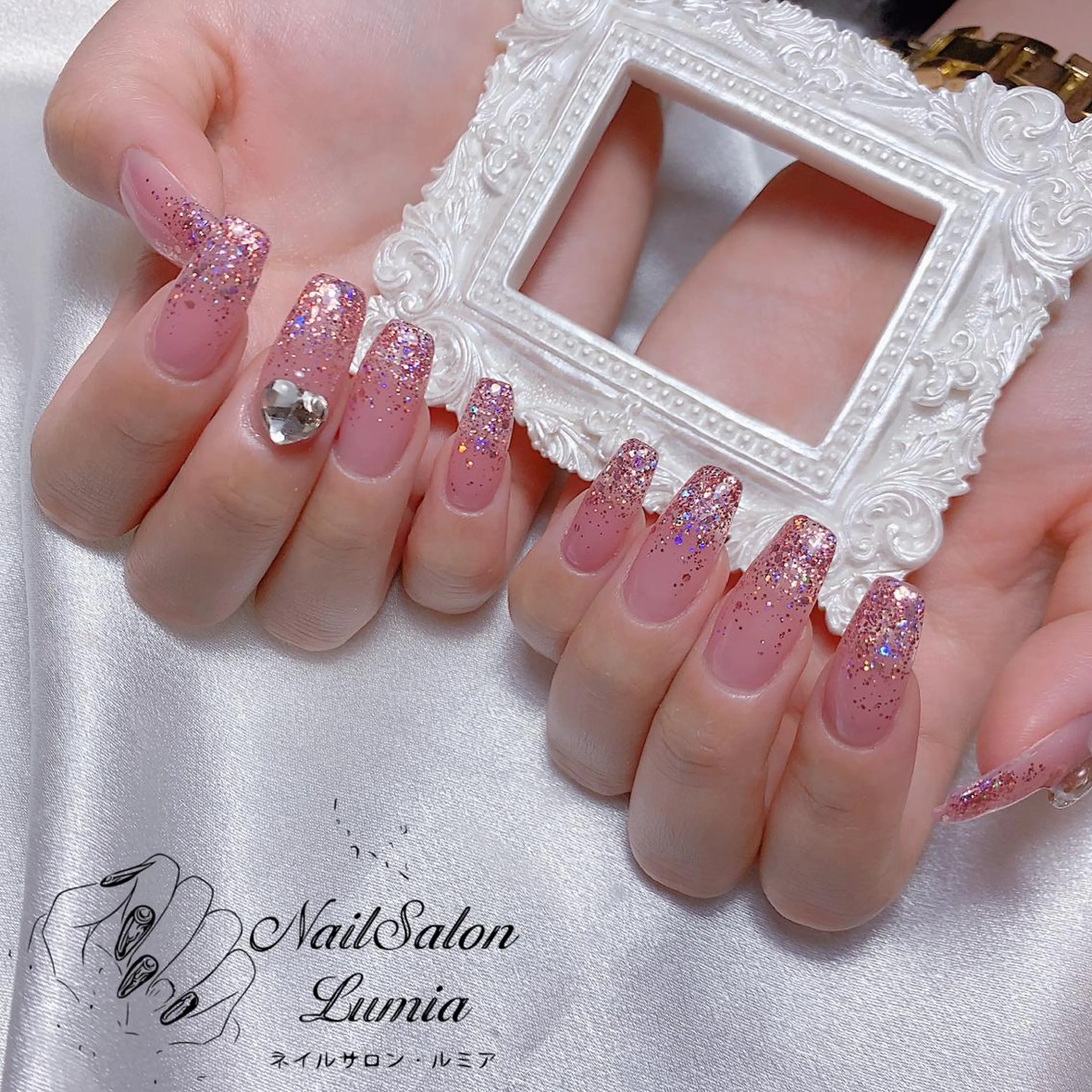 ネイル ハンドネイル ネイルサロン ルミア Lumia 店長のネイルデザイン