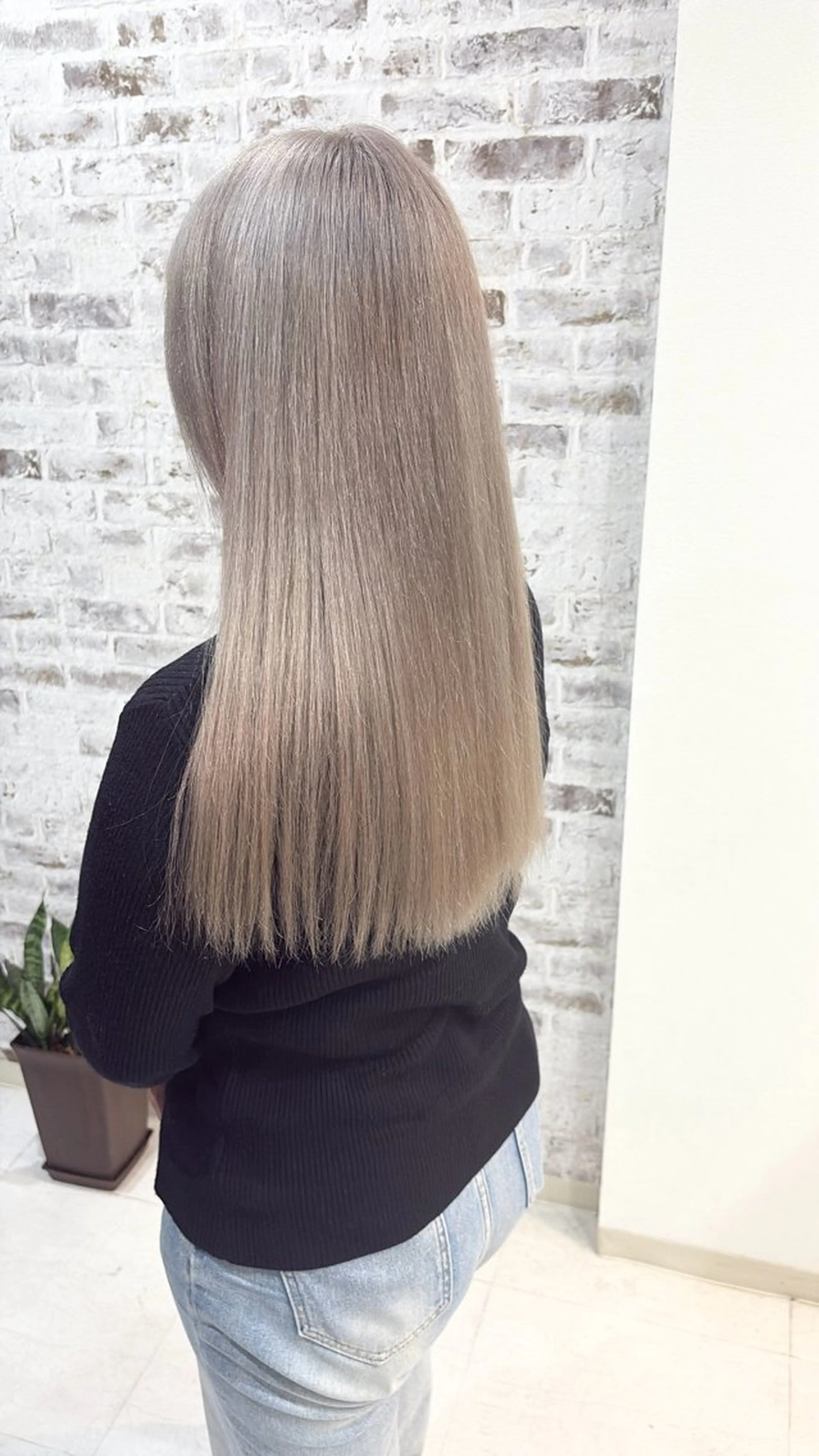 ロング カット ヘアカラー charm小沢 真澄のヘアスタイル