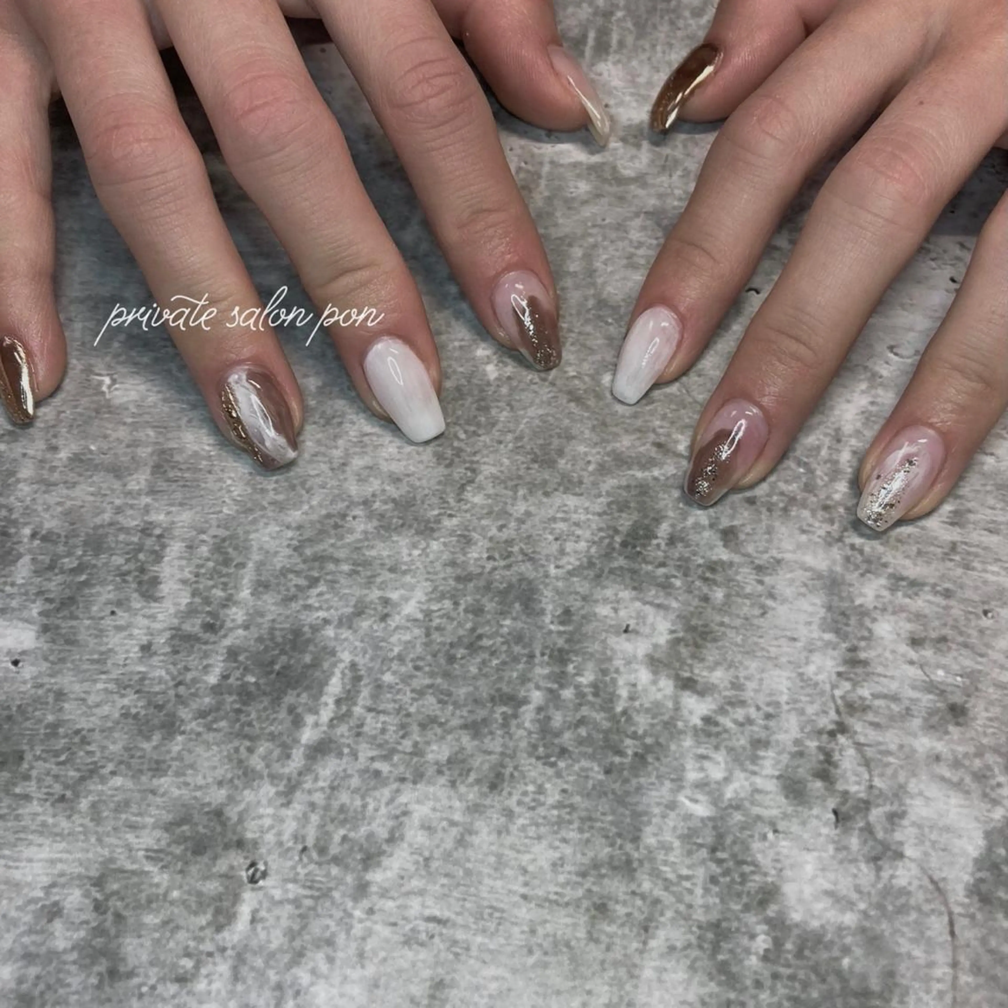 ネイル private salon　ponのネイルデザイン