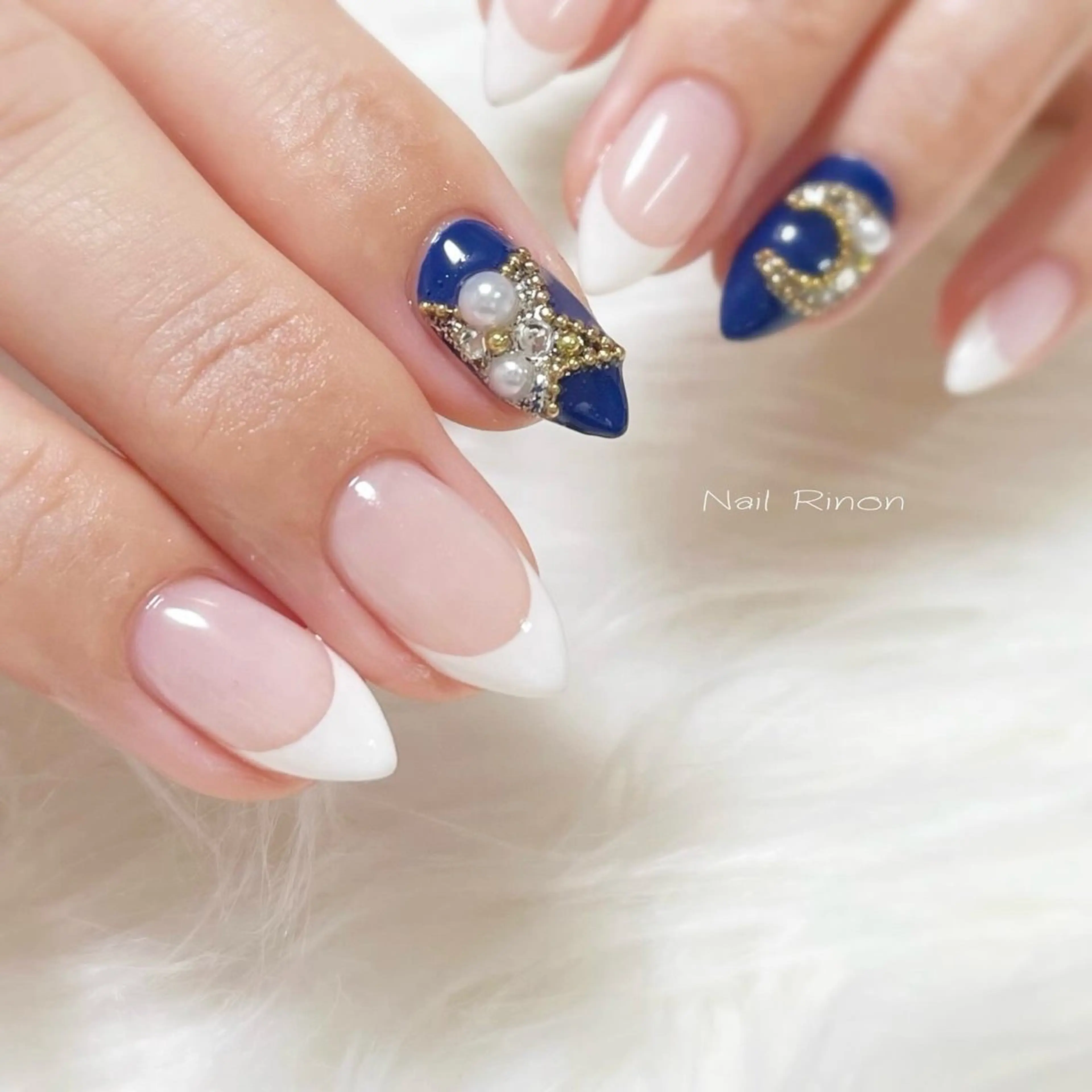 ネイル フレンチネイル Nail Rinonのネイルデザイン
