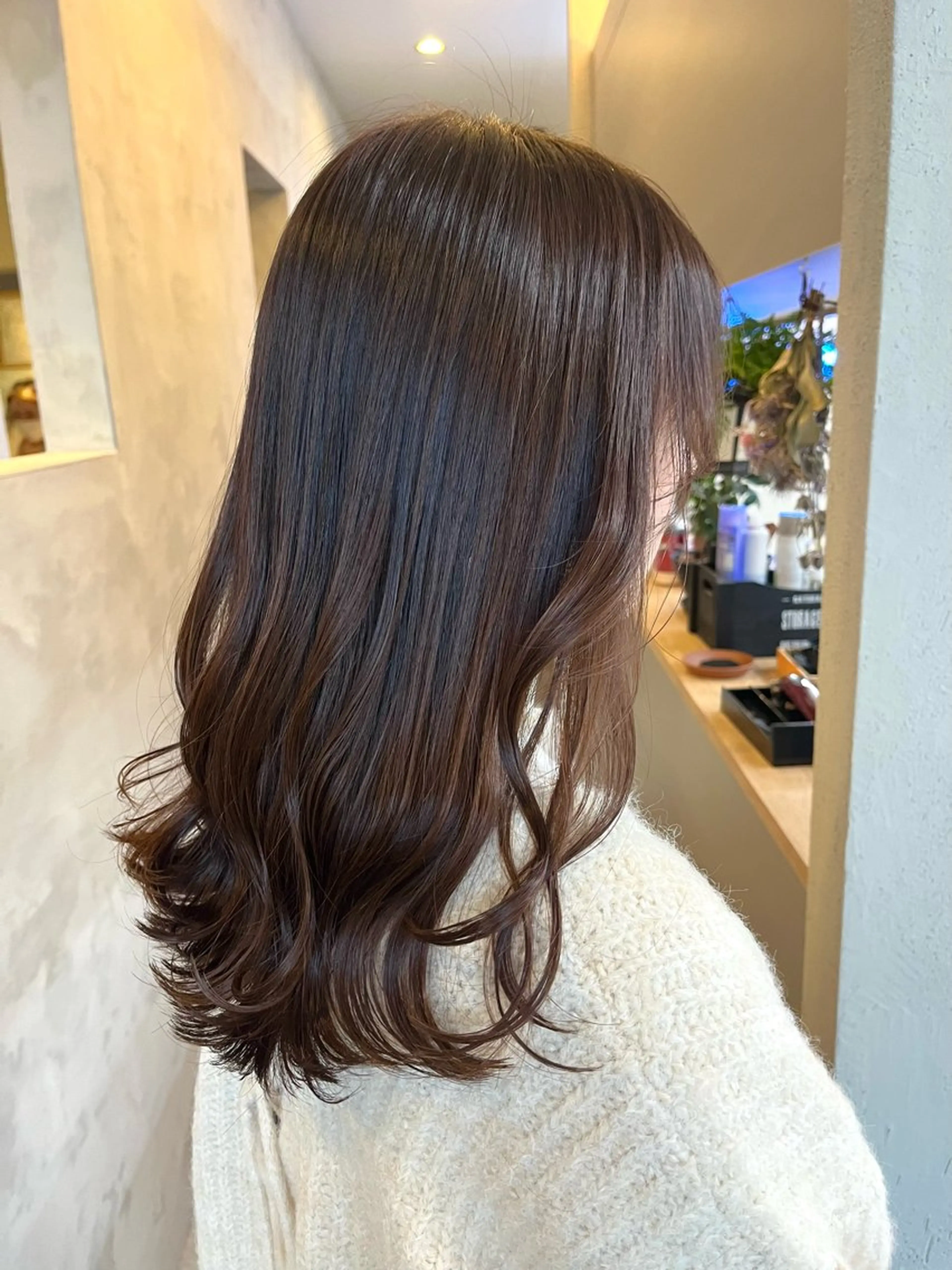 ロング カラー カット ヘアカラー トリートメント Salon de  COCO所属・Yuka /ツヤカラー✨のヘアスタイル