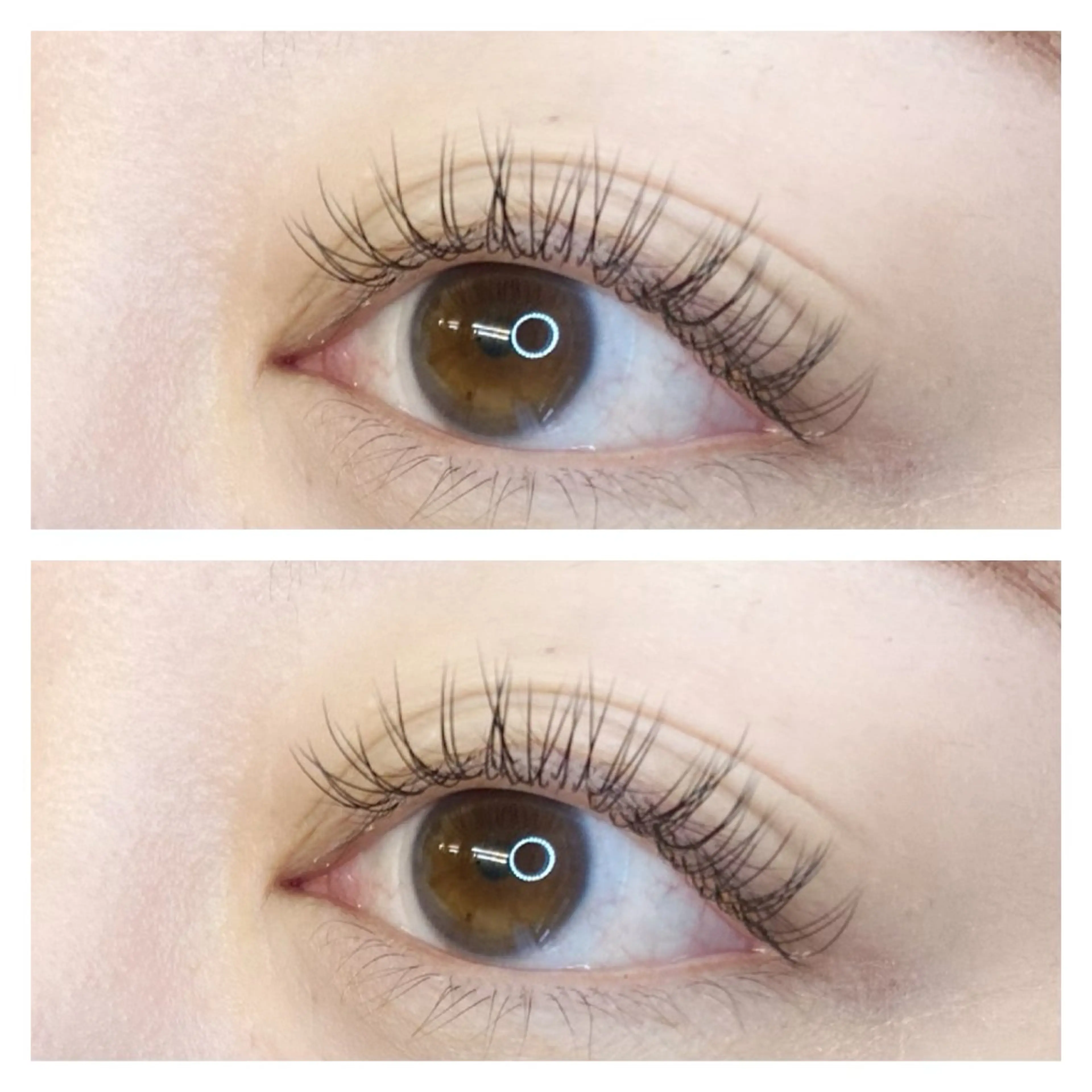 フラットラッシュ！👀120本¥3480オフ込美容液コーティング付)※補足説明お読みください🙇※LEDオフ+¥500の写真