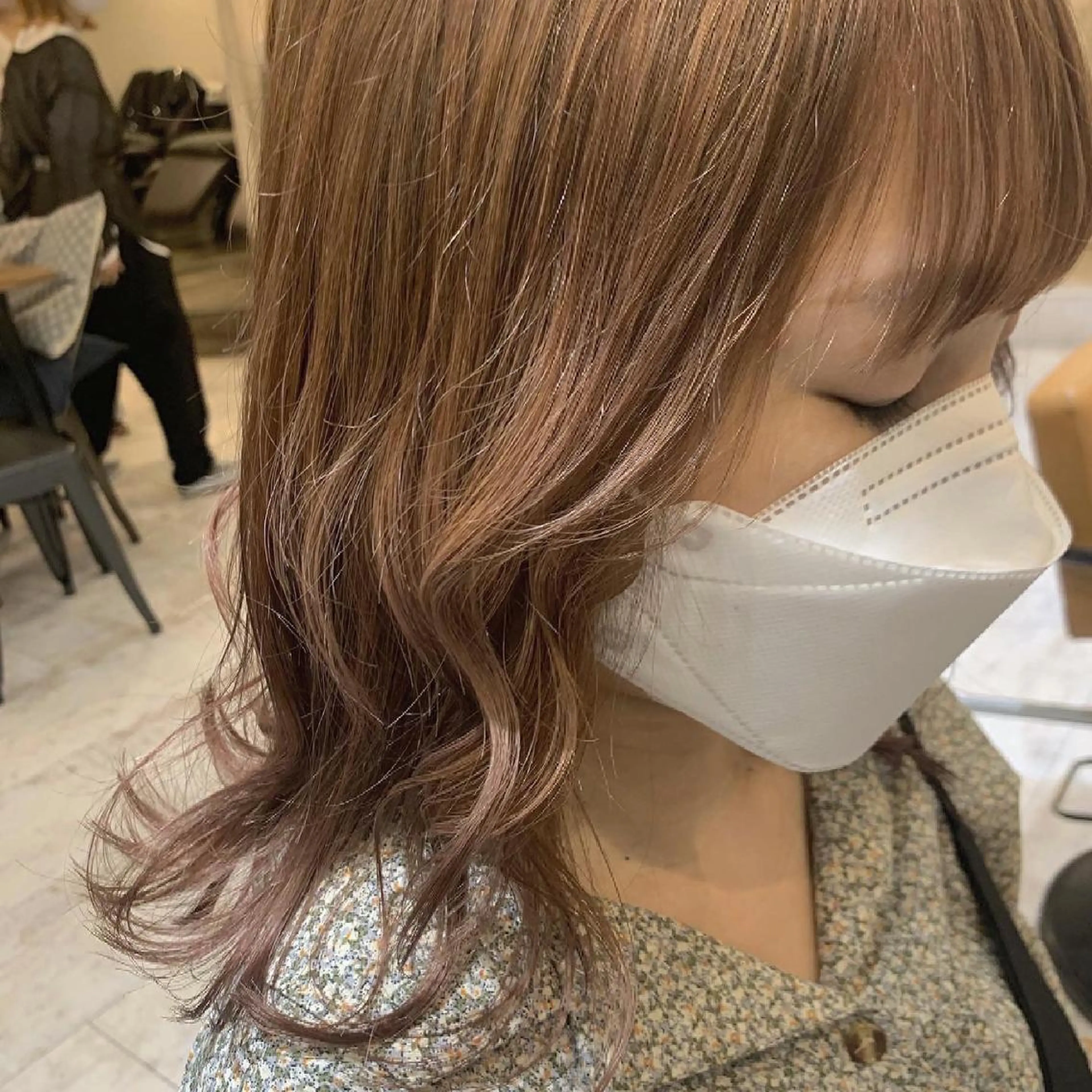 カラー ヤマダ サクラのヘアスタイル