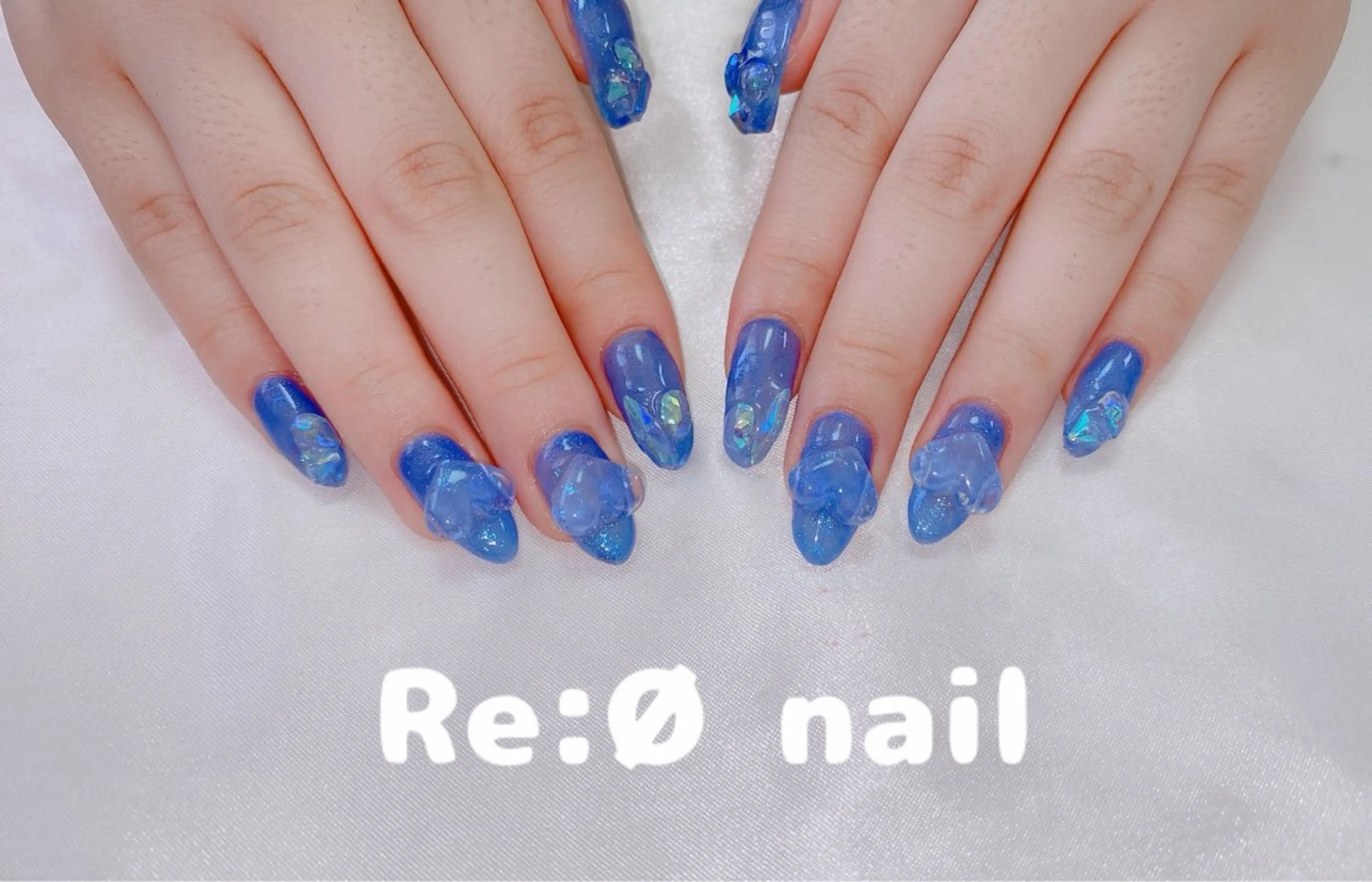 ネイル ハンドネイル Re:Ø nail 🩵TSUJIのネイルデザイン