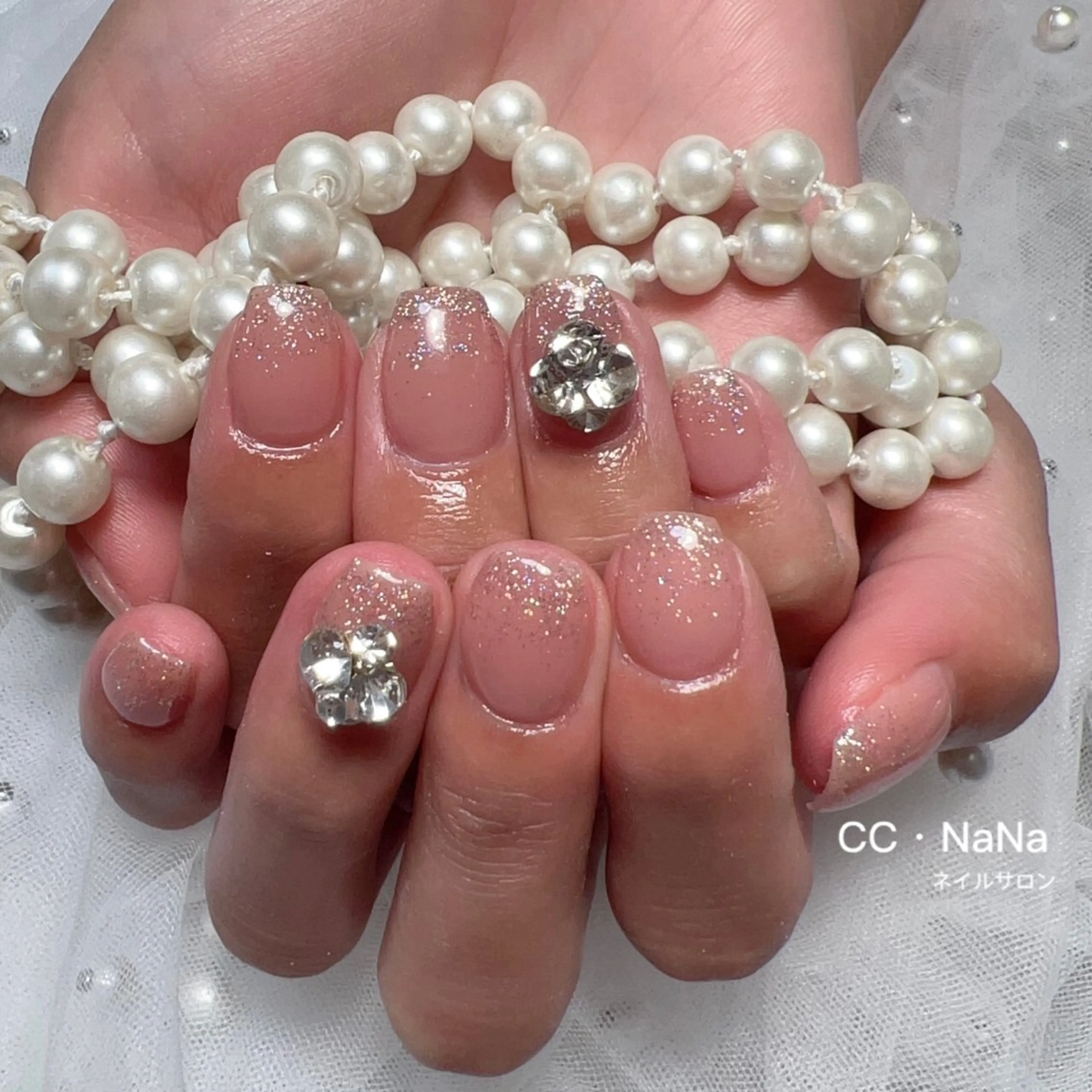 ネイル 💎CC・NaNa 韓国風ネイル🌙Cのネイルデザイン