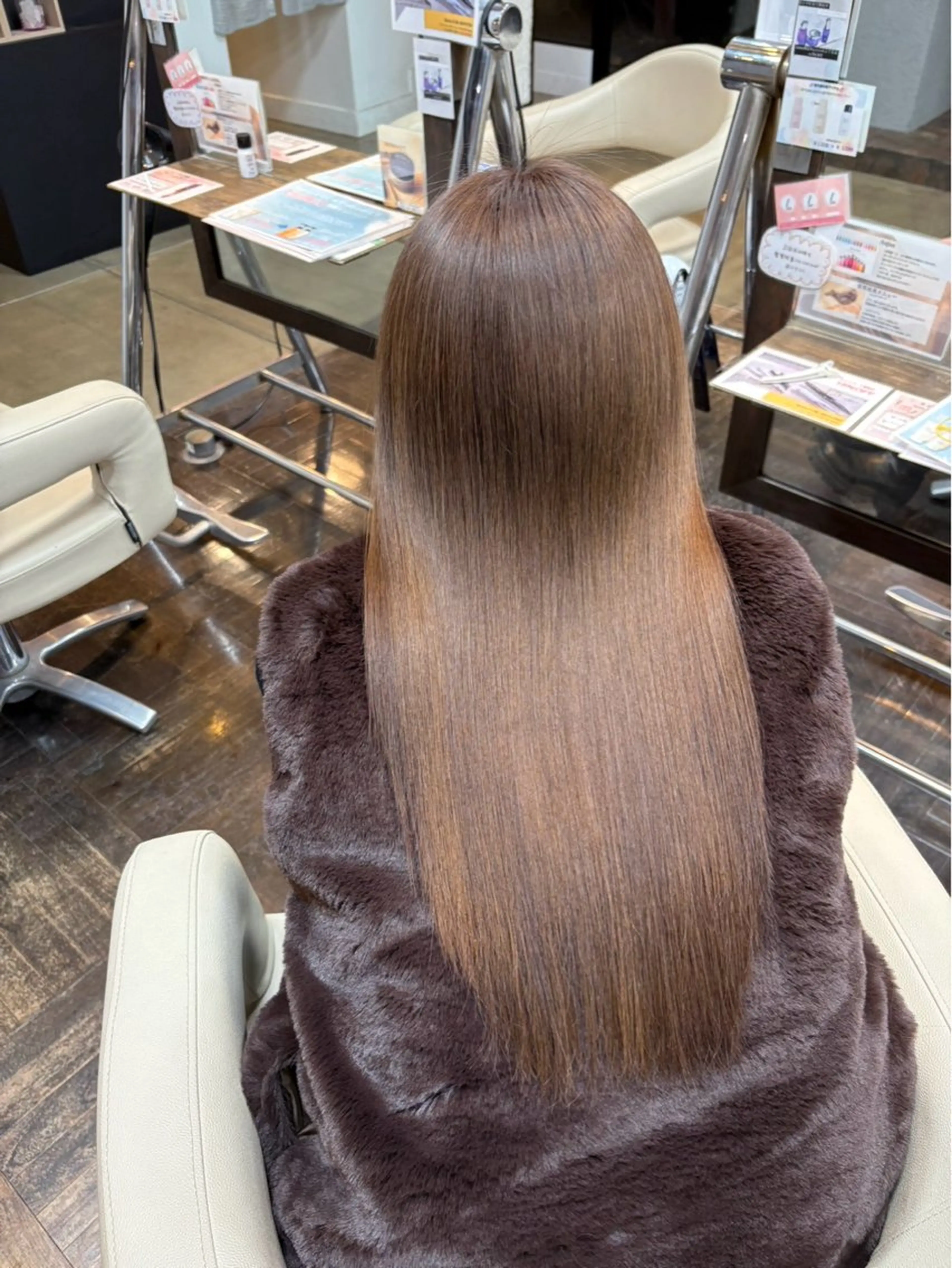 ロング カット ヘアカラー <髪質改善>河野 🍑AVANCE.のヘアスタイル