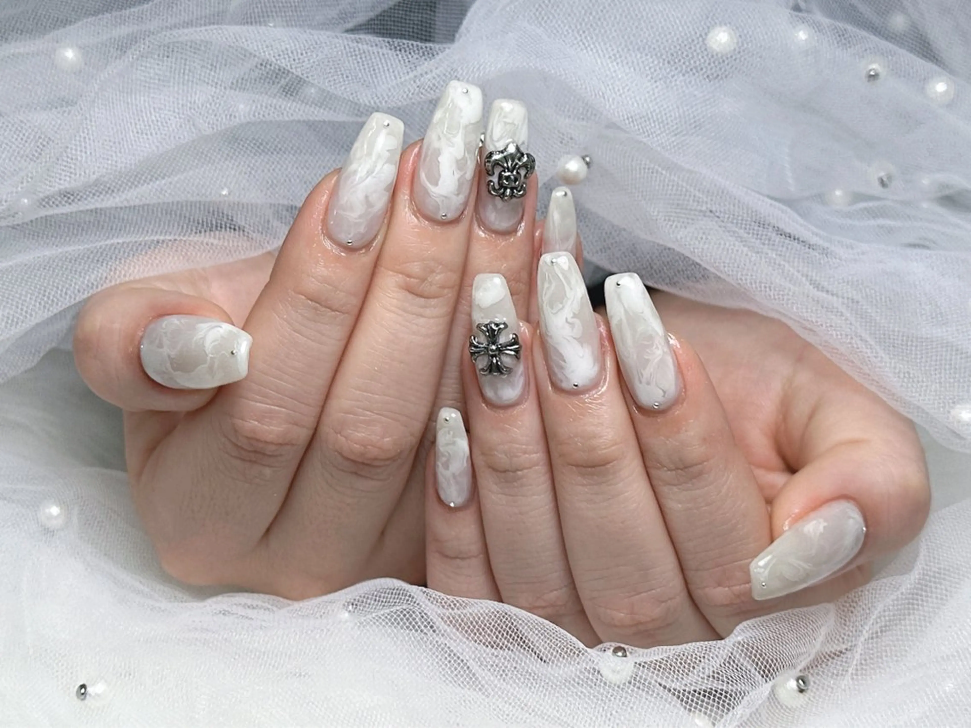 ネイル 【Eclat ｴｸﾗ】nail＆beauty所属・Eclat〔ｴｸﾗ〕 MOEKA𝜗𝜚*のネイルデザイン