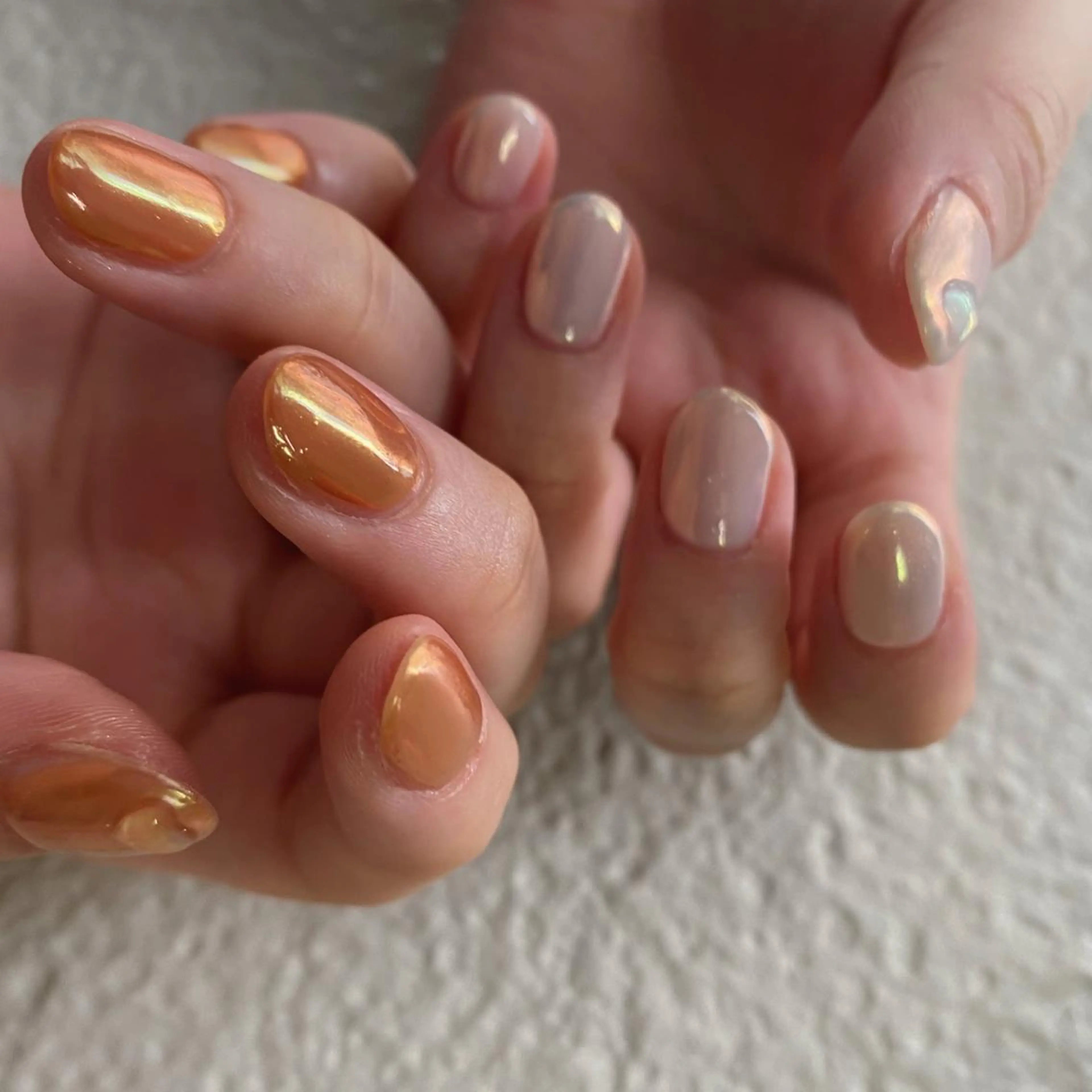 カラー ネイル scre as Etelのネイルデザイン