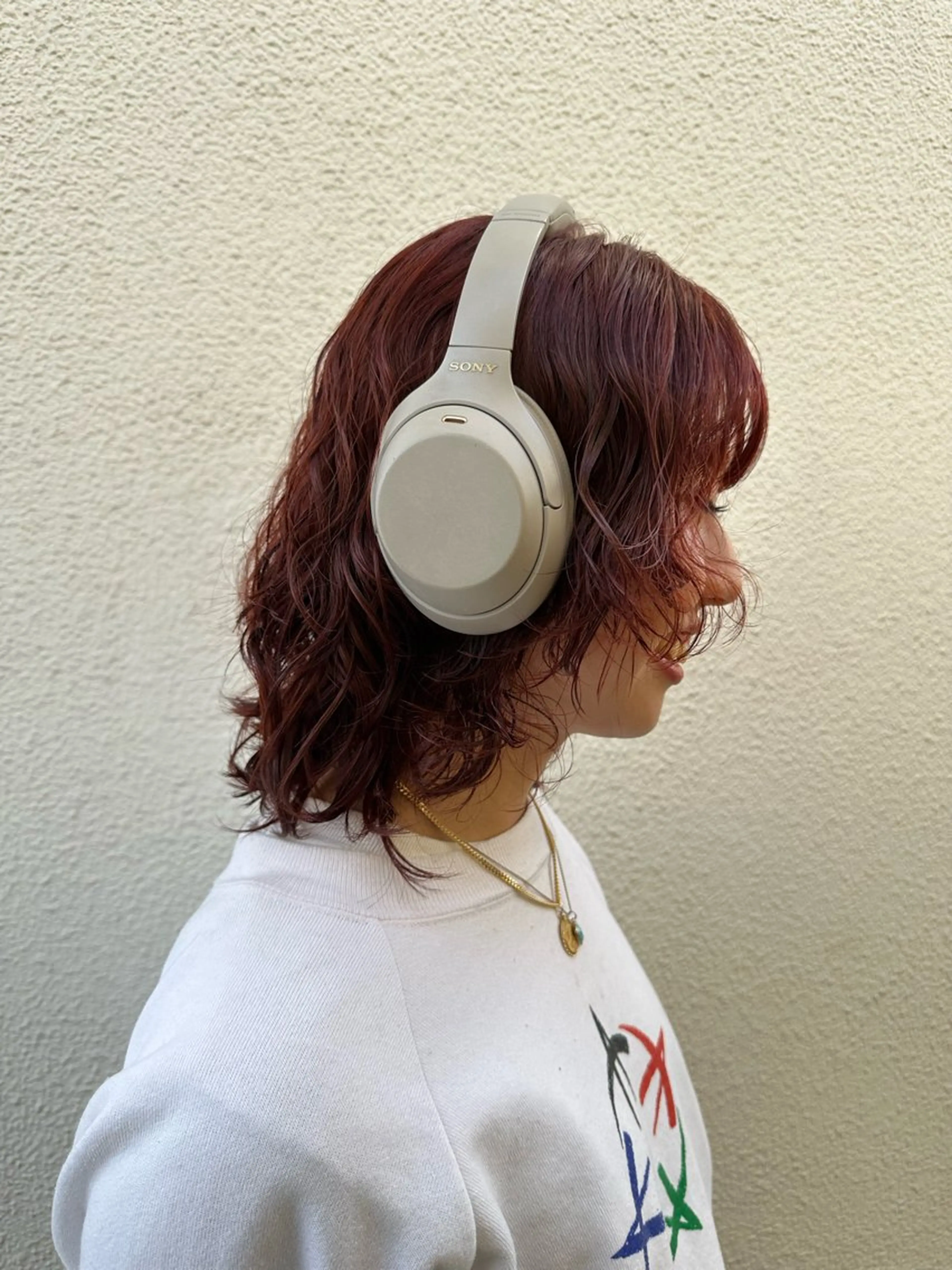 ミディアム 楠奥 結衣のヘアスタイル