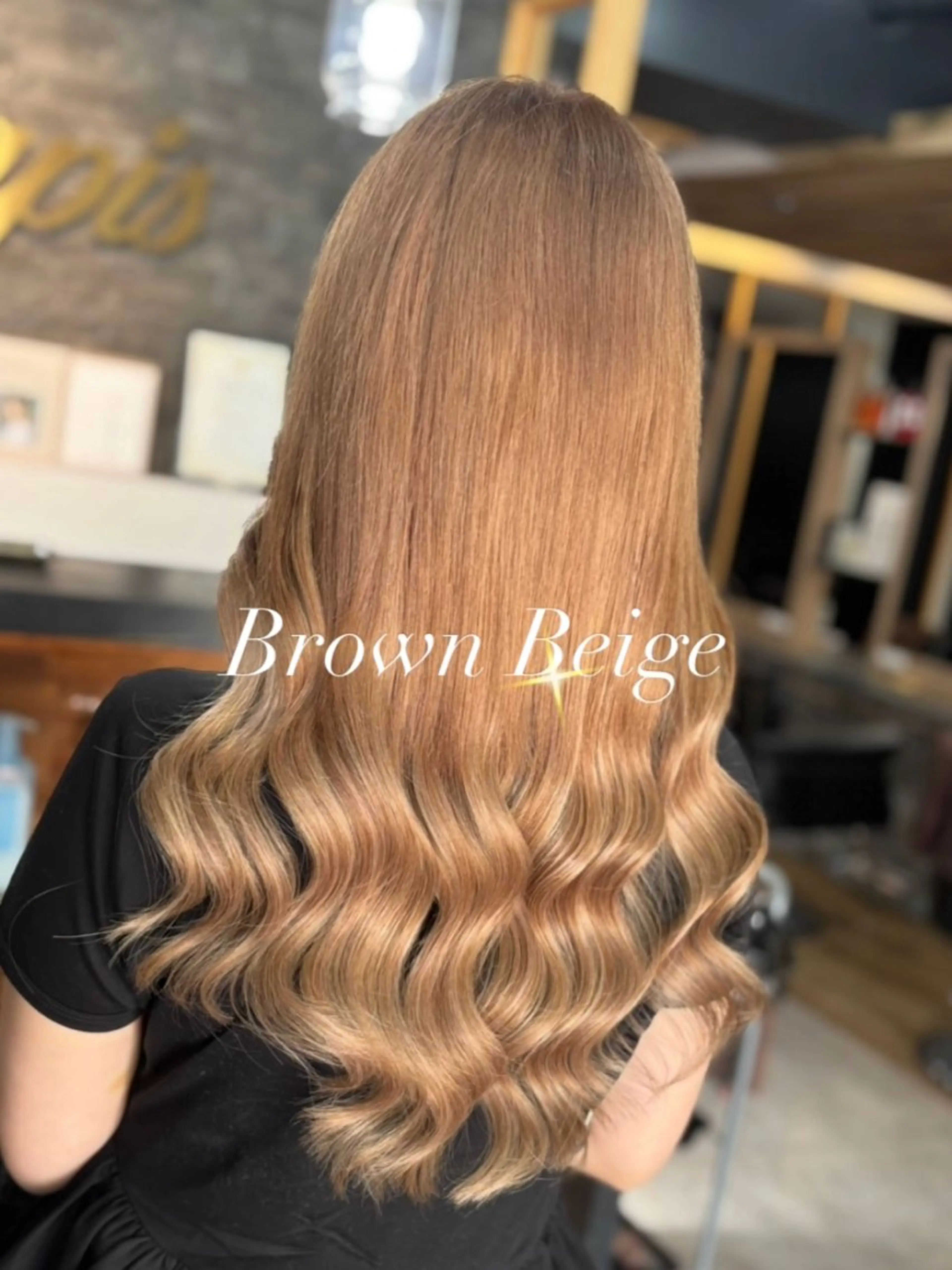 ロング カラー ブリーチ ケアブリーチ ボブ エクステ 髪質改善 ヘアカラー エクステ 横浜/エクステ特化× 艶カラー/あいかのヘアスタイル