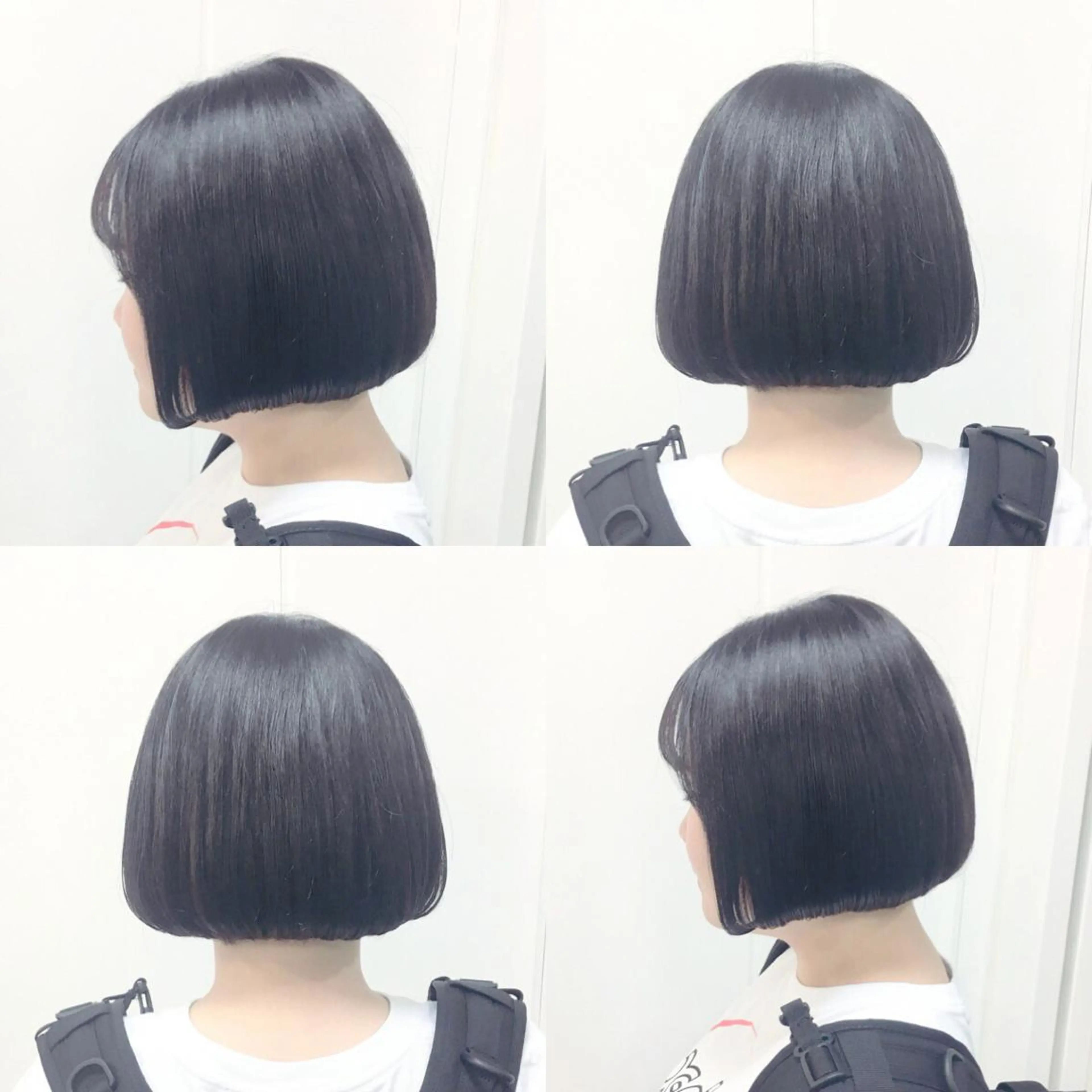 ショート ヘアアレンジ タンバルモリ オルチャンヘア As hair所属・柔らか垢抜けｶﾗｰと ｶｯﾄ🫧ASUKAのヘアスタイル