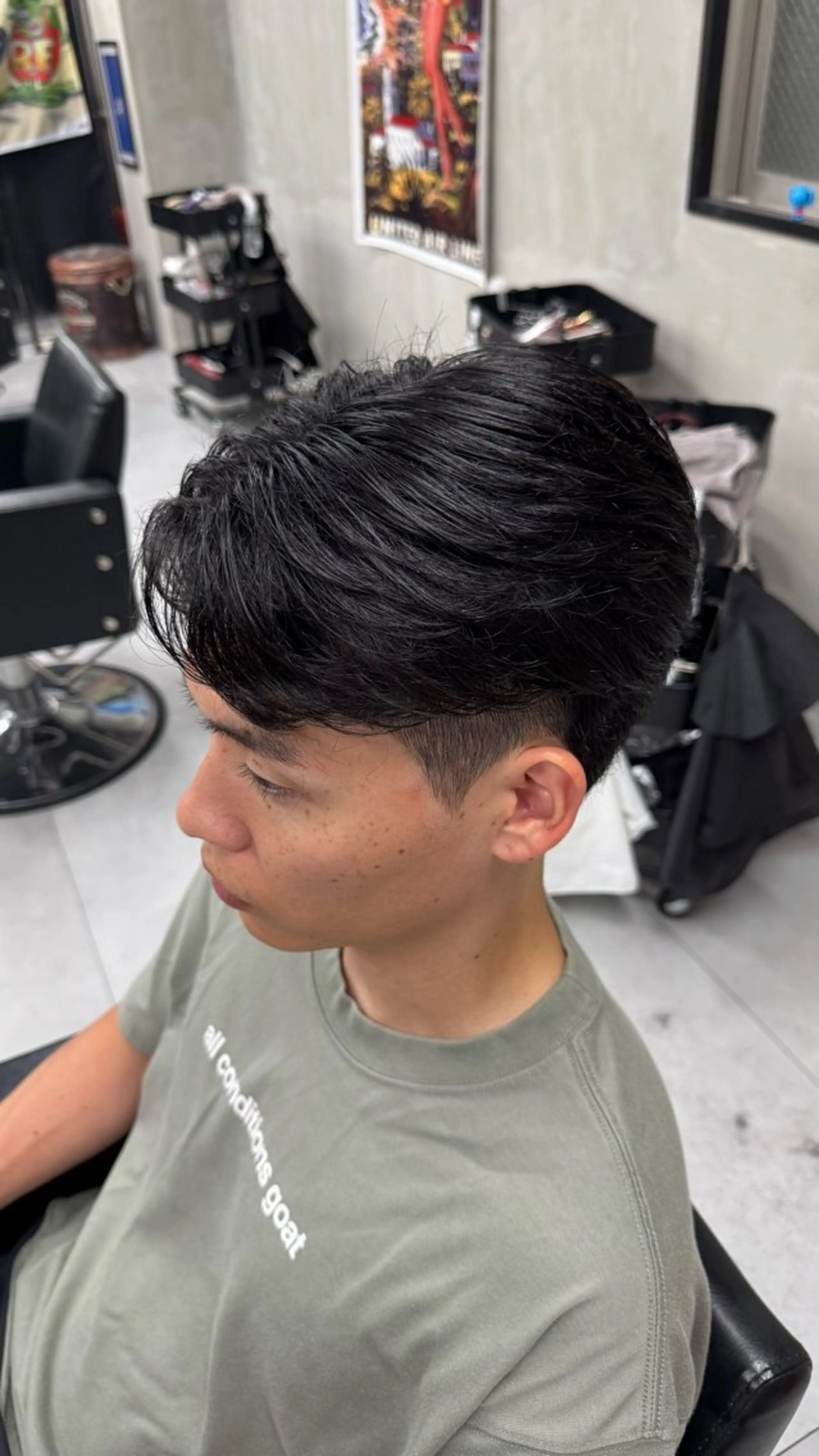 ショート メンズ カット Buzzy 大畠　慎三郎のヘアスタイル