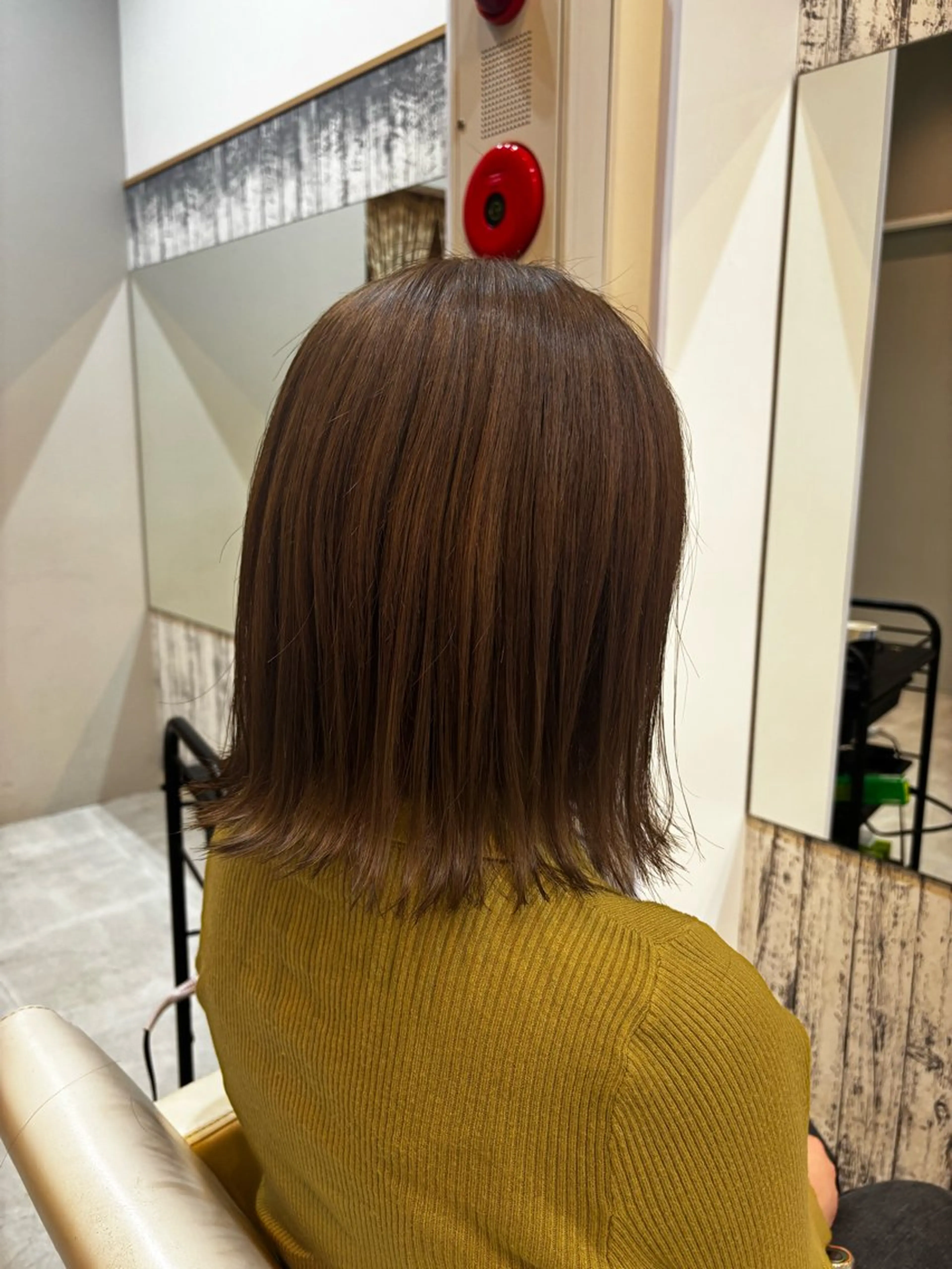 ミディアム カット ヘアカラー あすか/ 松本/モデル募集中のヘアスタイル