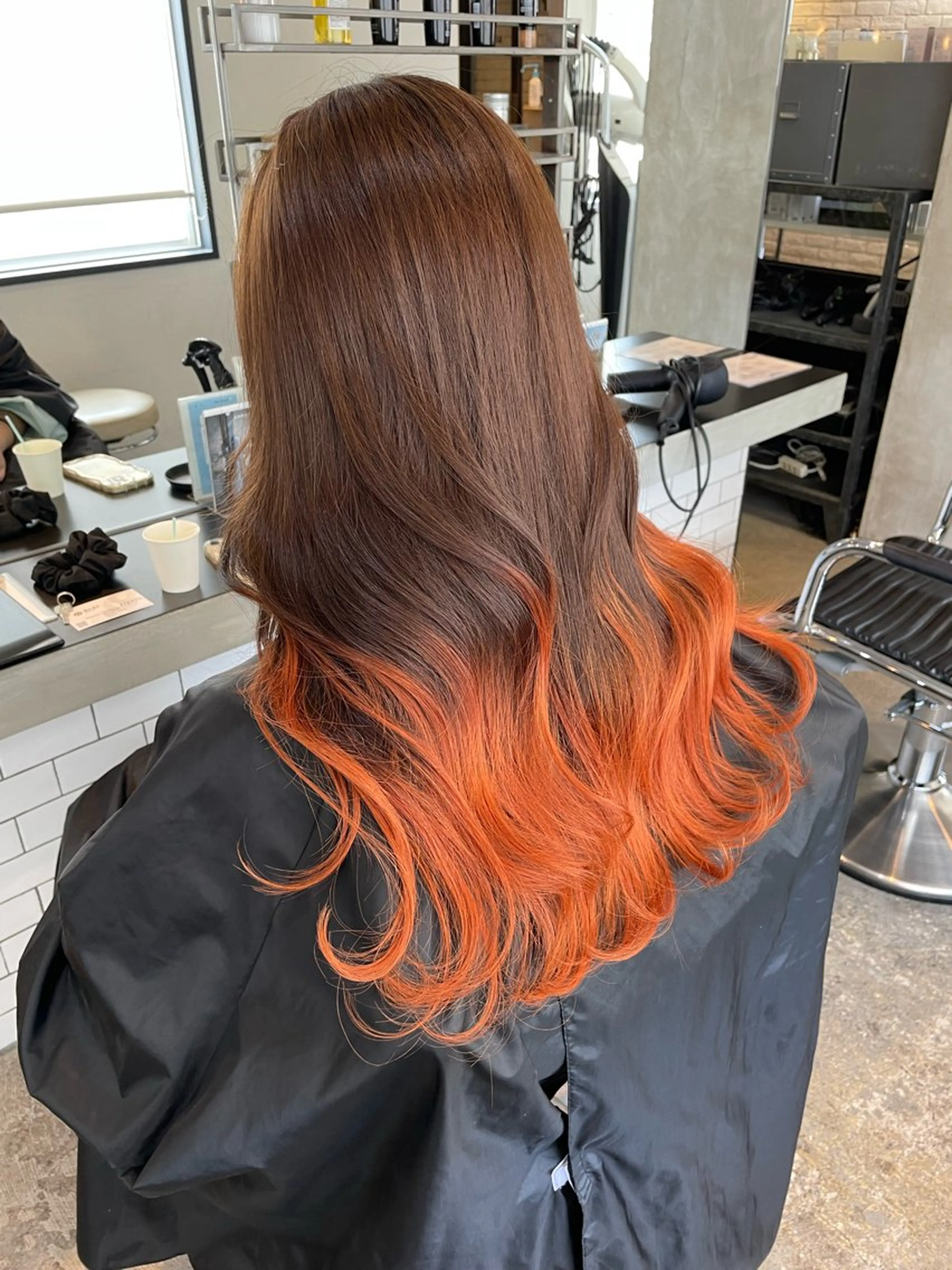 ロング カット ヘアカラー トリートメント 横山 奈央のヘアスタイル