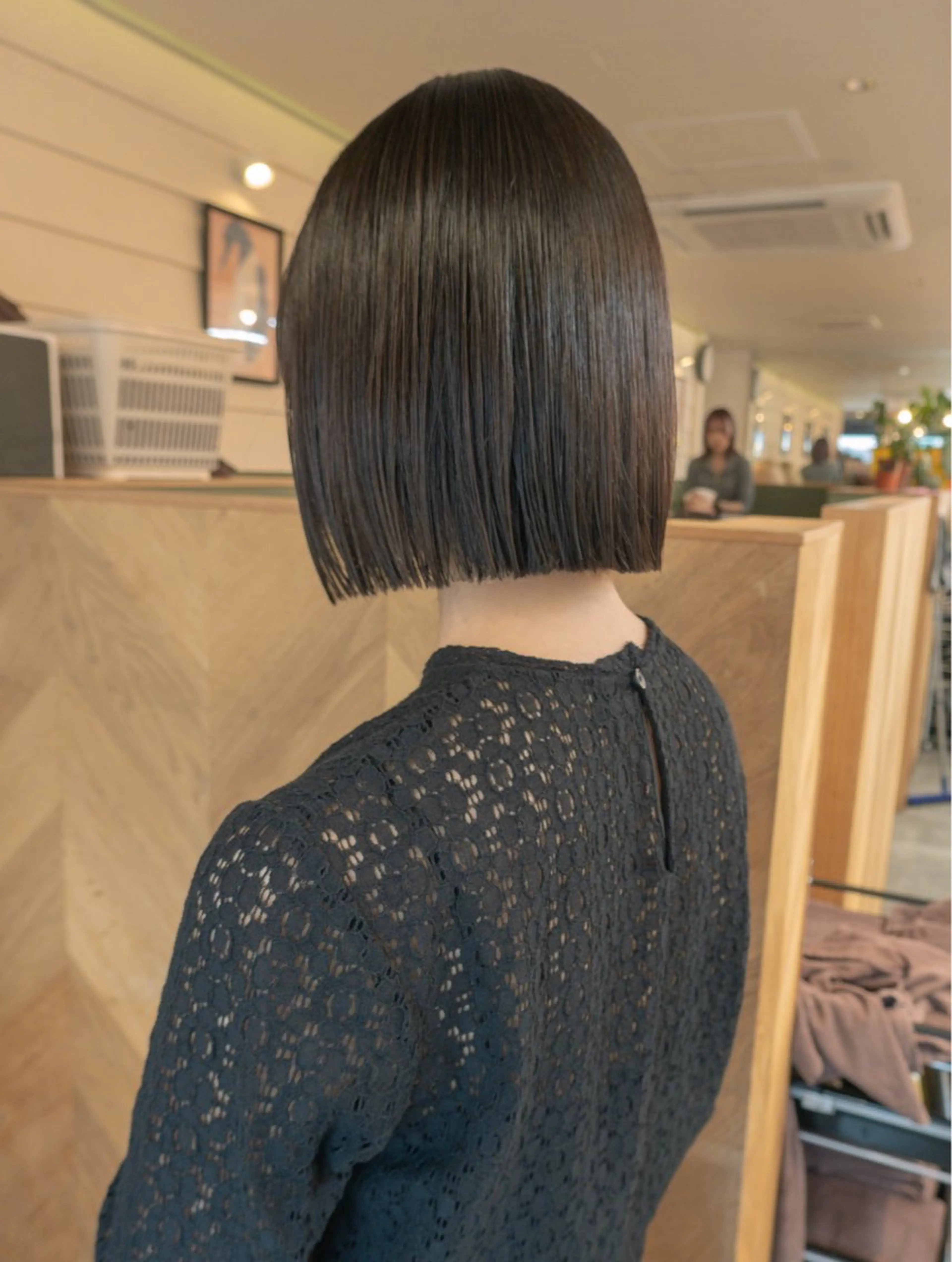 ショート カット 【ボブ】縮毛矯正/ 船橋駅5分/鈴木杏美のヘアスタイル